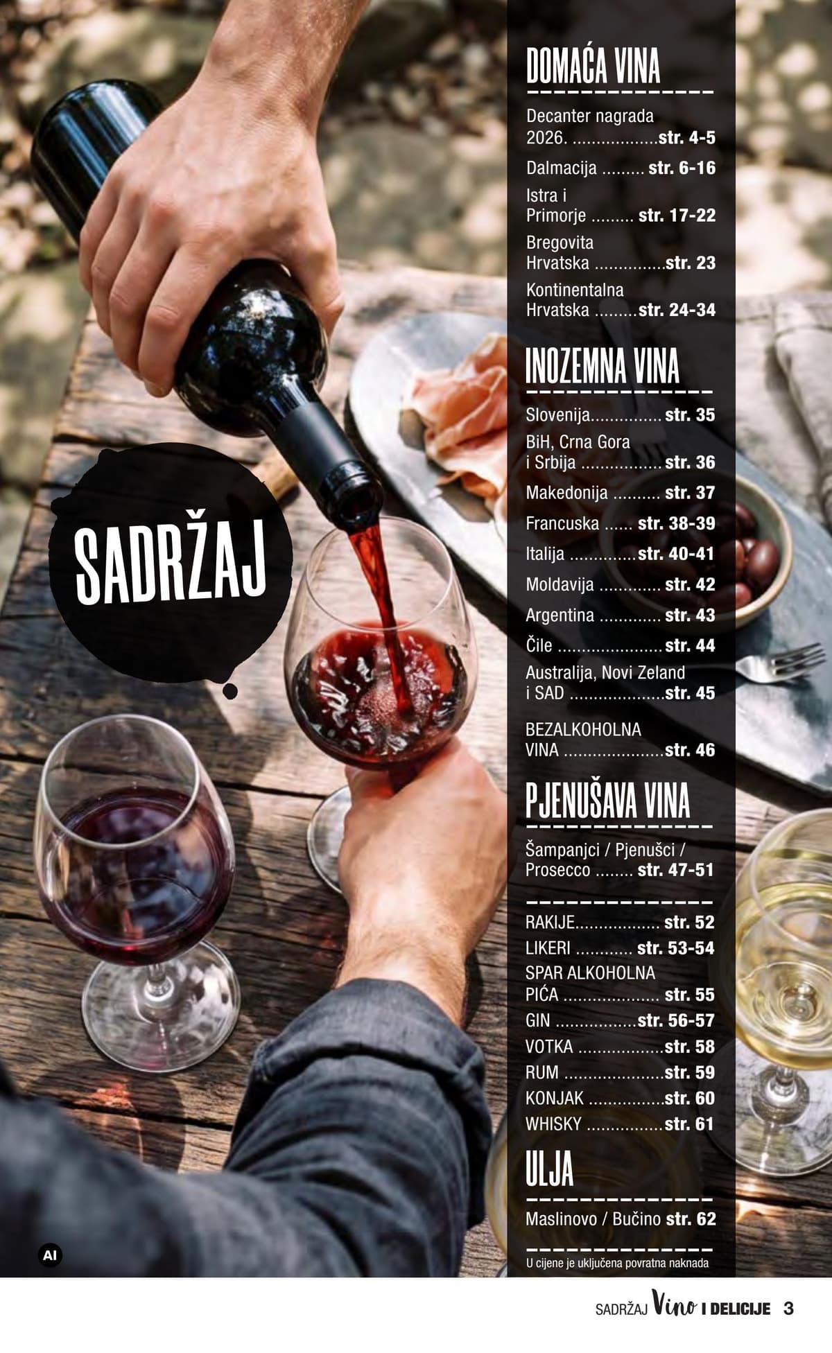 Stranica 3. Interspar kataloga - Vino i delicije od 17.09.2026.