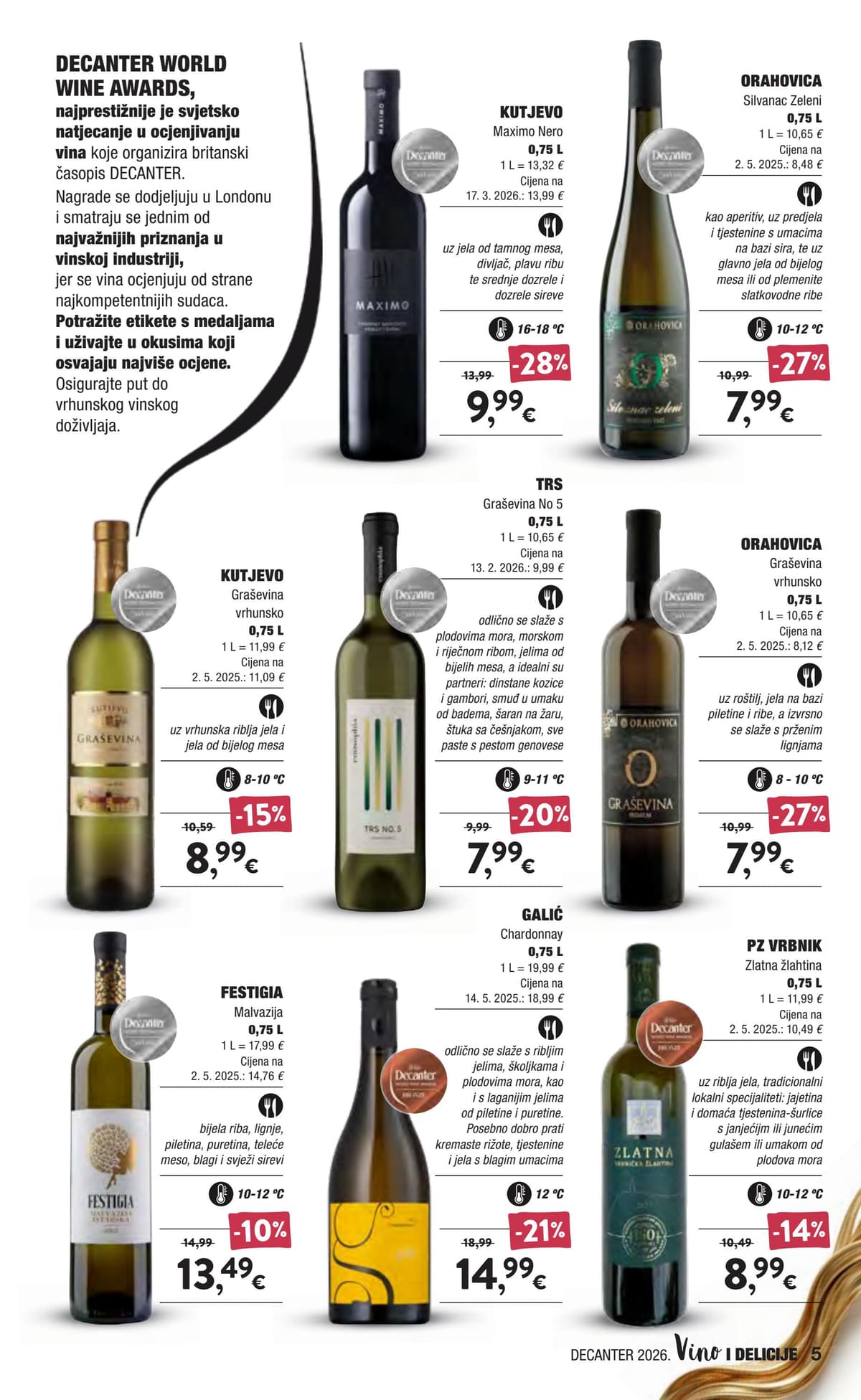 Stranica 5. Interspar kataloga - Vino i delicije