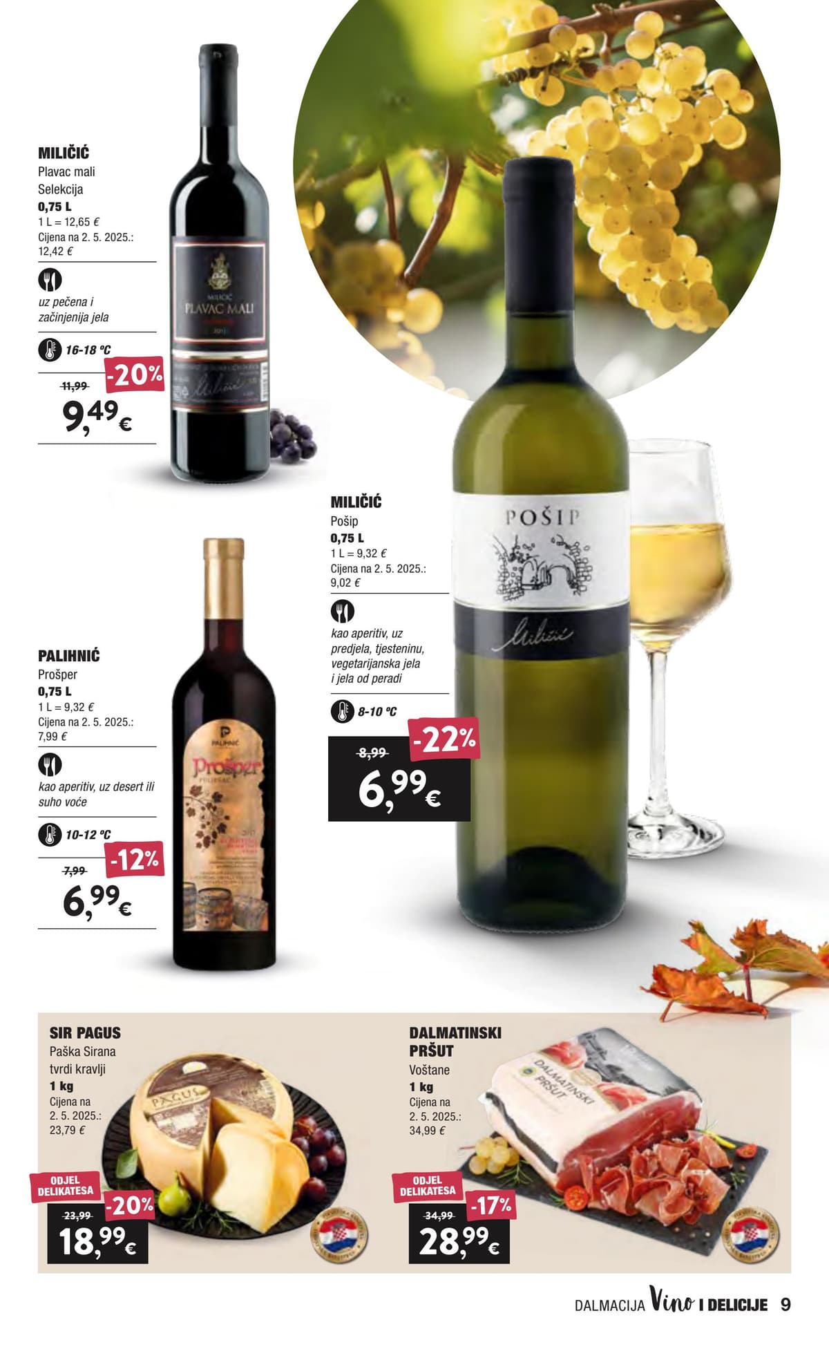 Stranica 9. Interspar kataloga - Vino i delicije od 17.09.2026.