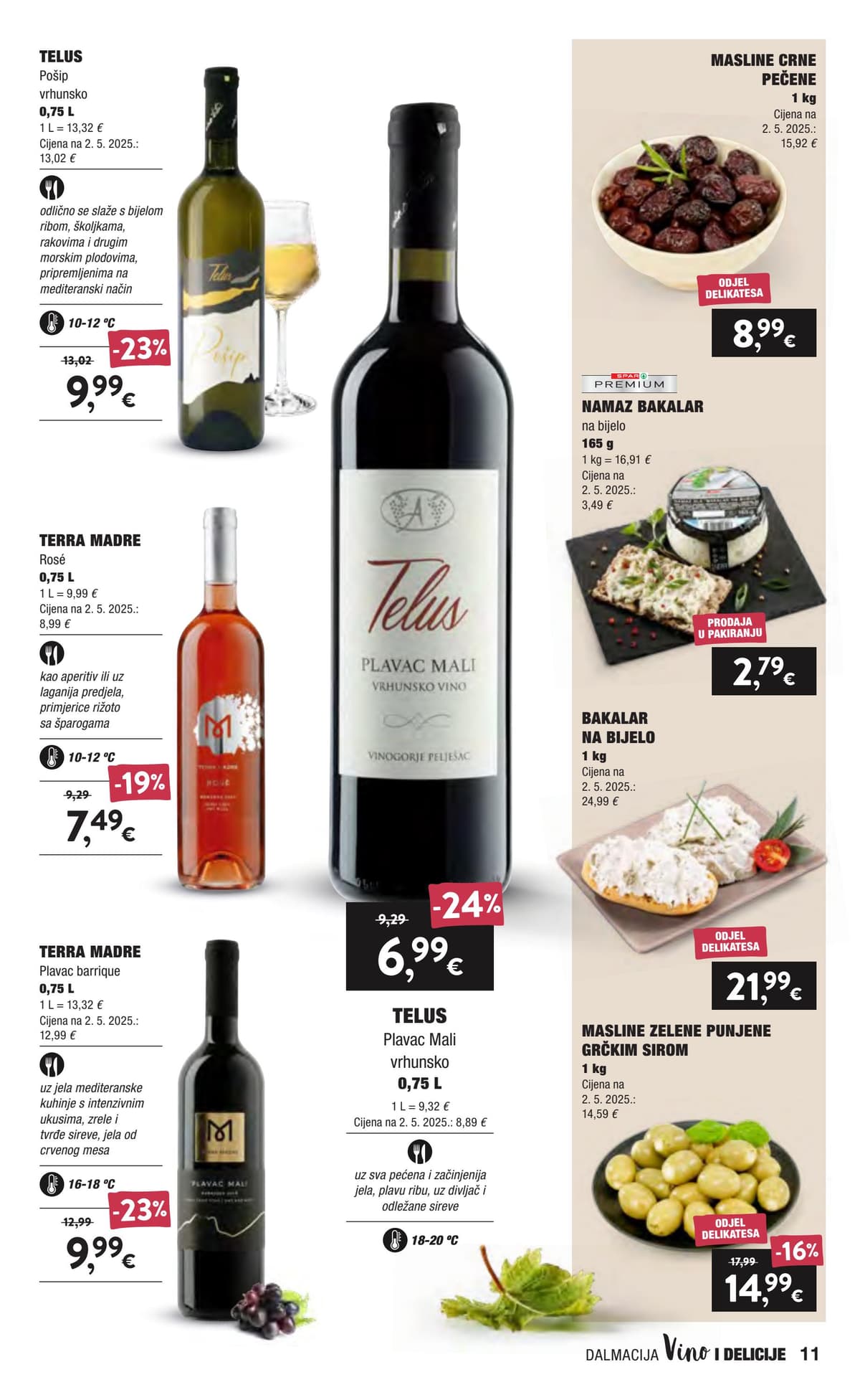 Stranica 11. Interspar kataloga - Vino i delicije