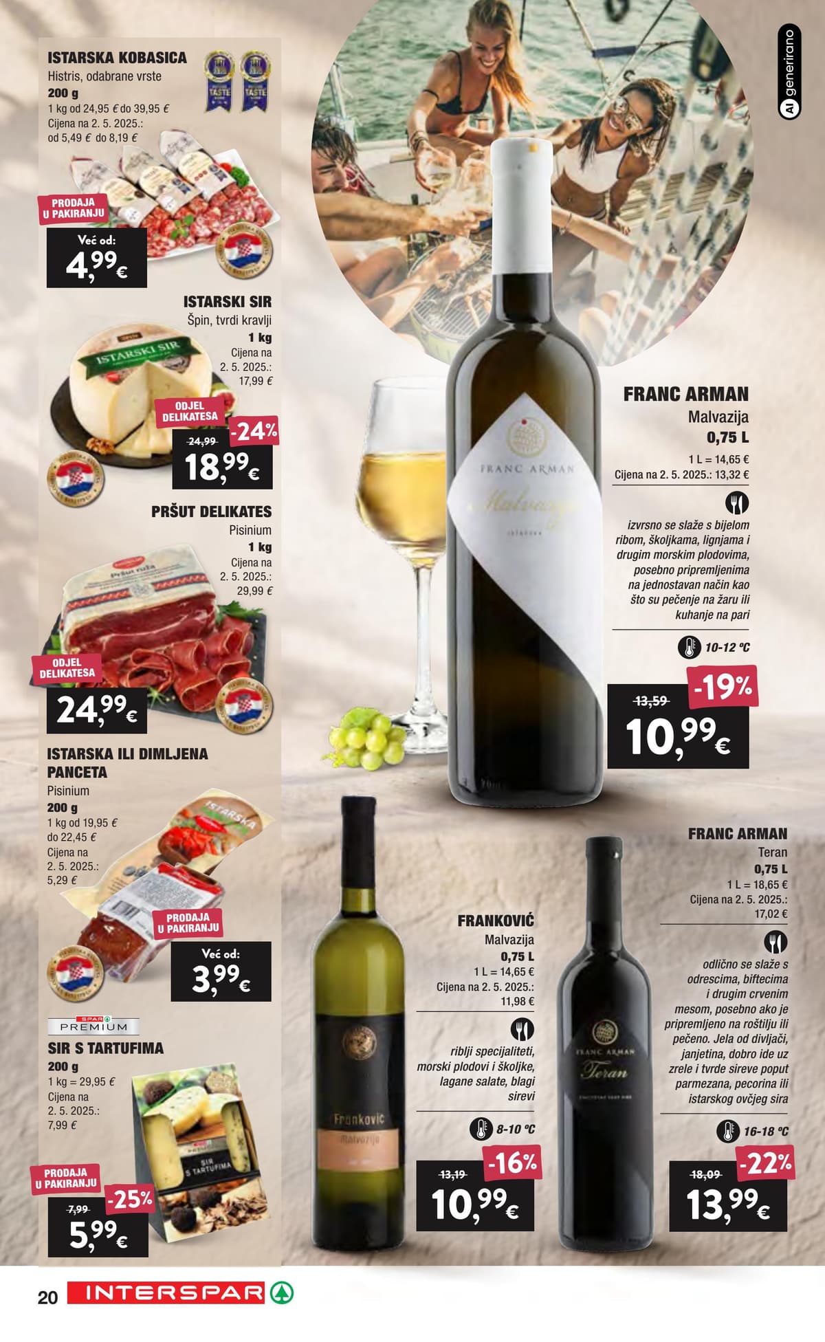 Stranica 20. Interspar kataloga - Vino i delicije