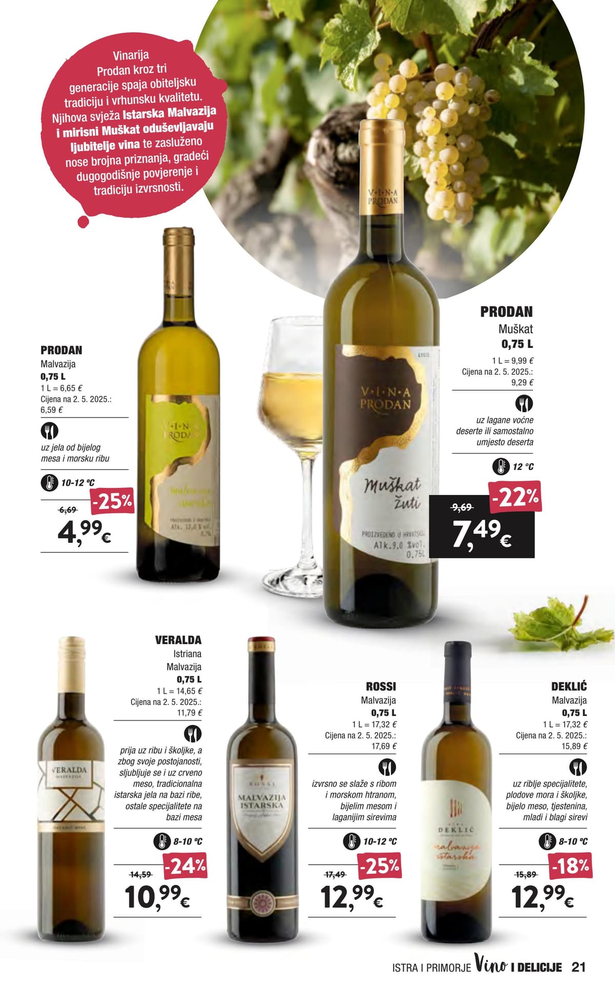 Stranica 21. Interspar kataloga - Vino i delicije