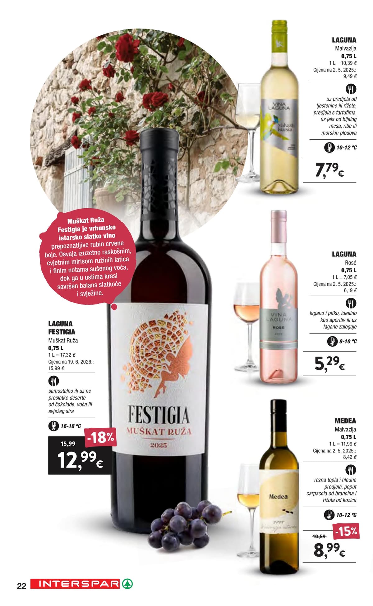 Stranica 22. Interspar kataloga - Vino i delicije od 17.09.2026.