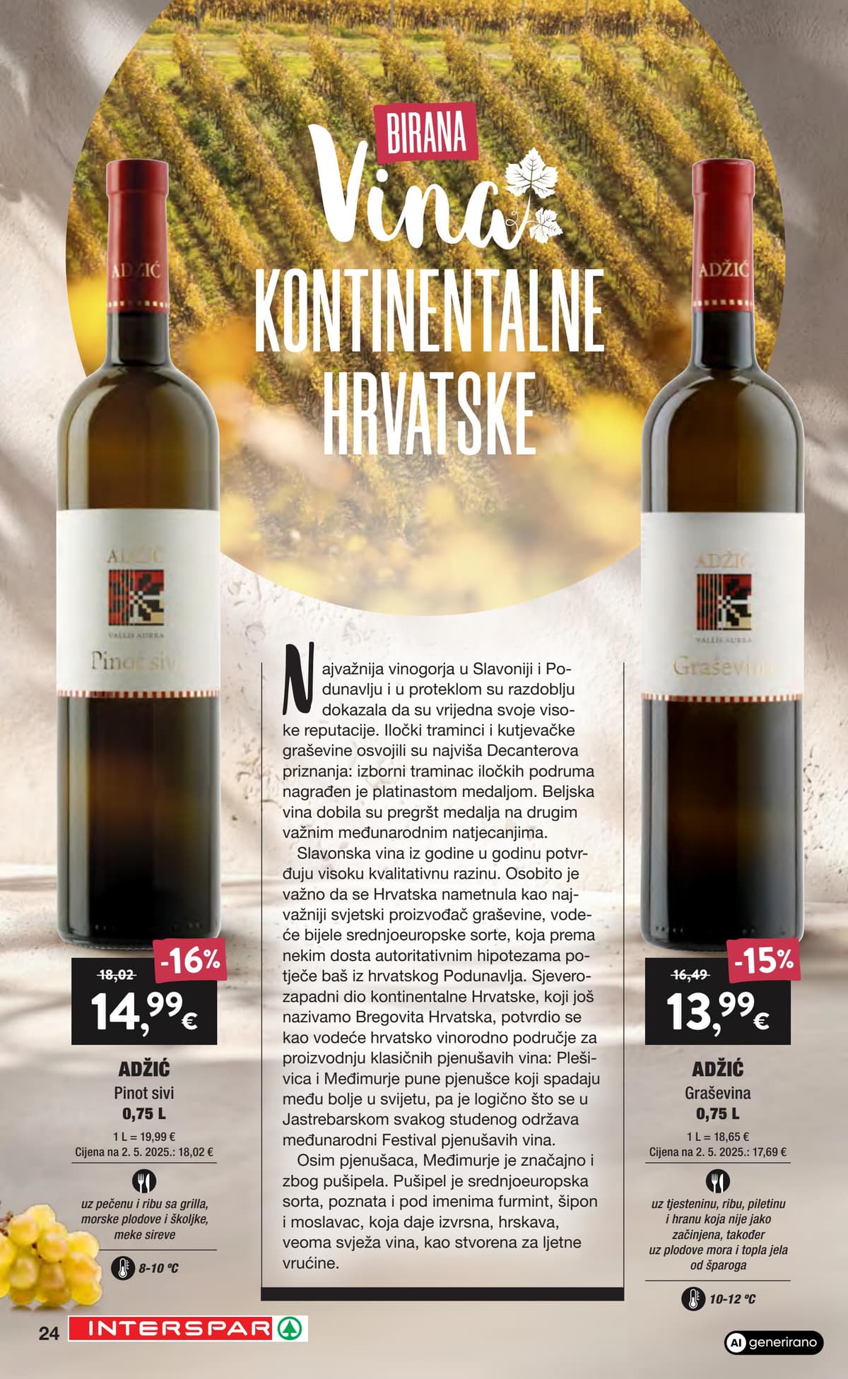 Stranica 24. Interspar kataloga - Vino i delicije