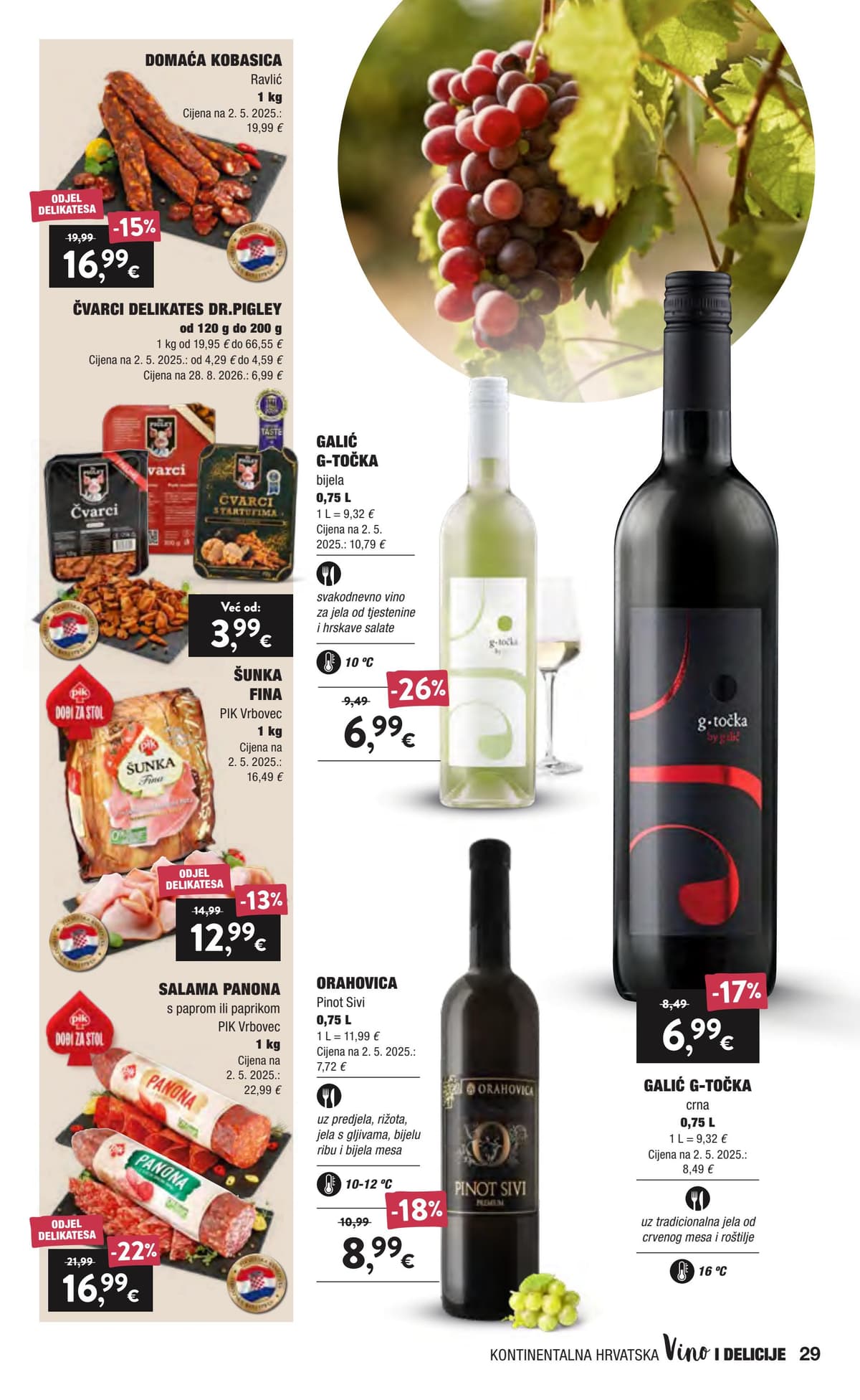 Stranica 29. Interspar kataloga - Vino i delicije