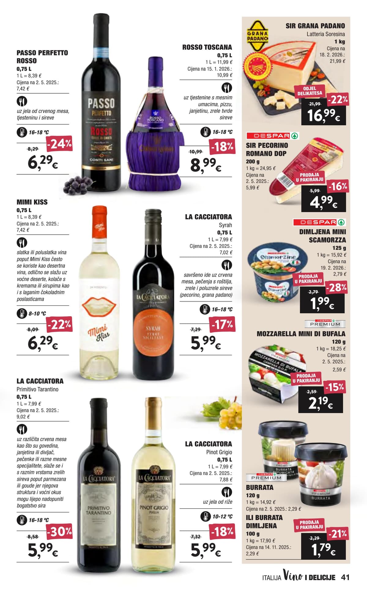 Stranica 41. Interspar kataloga - Vino i delicije