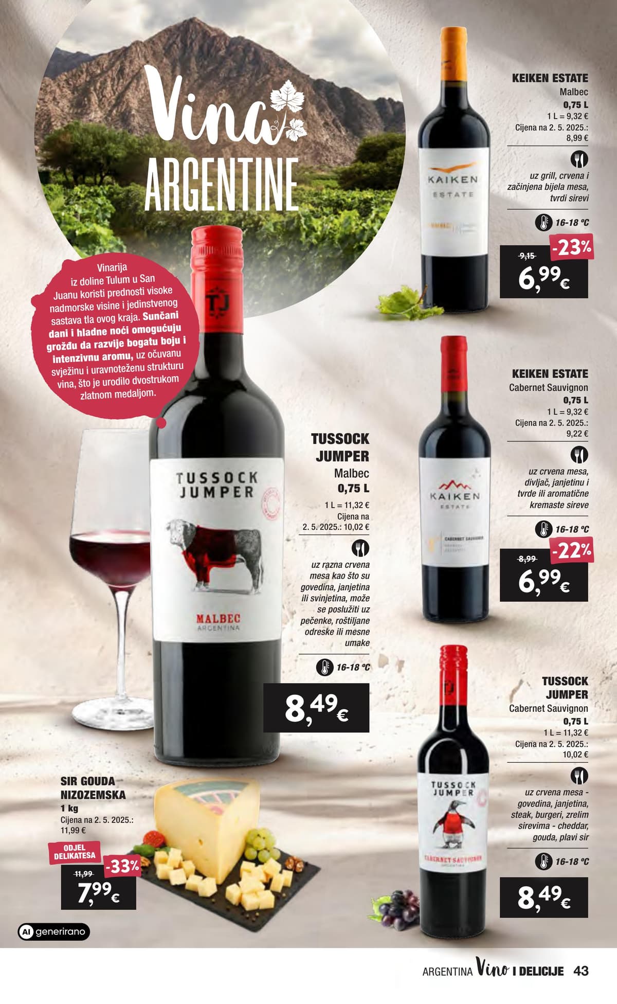 Stranica 43. Interspar kataloga - Vino i delicije od 17.09.2026.