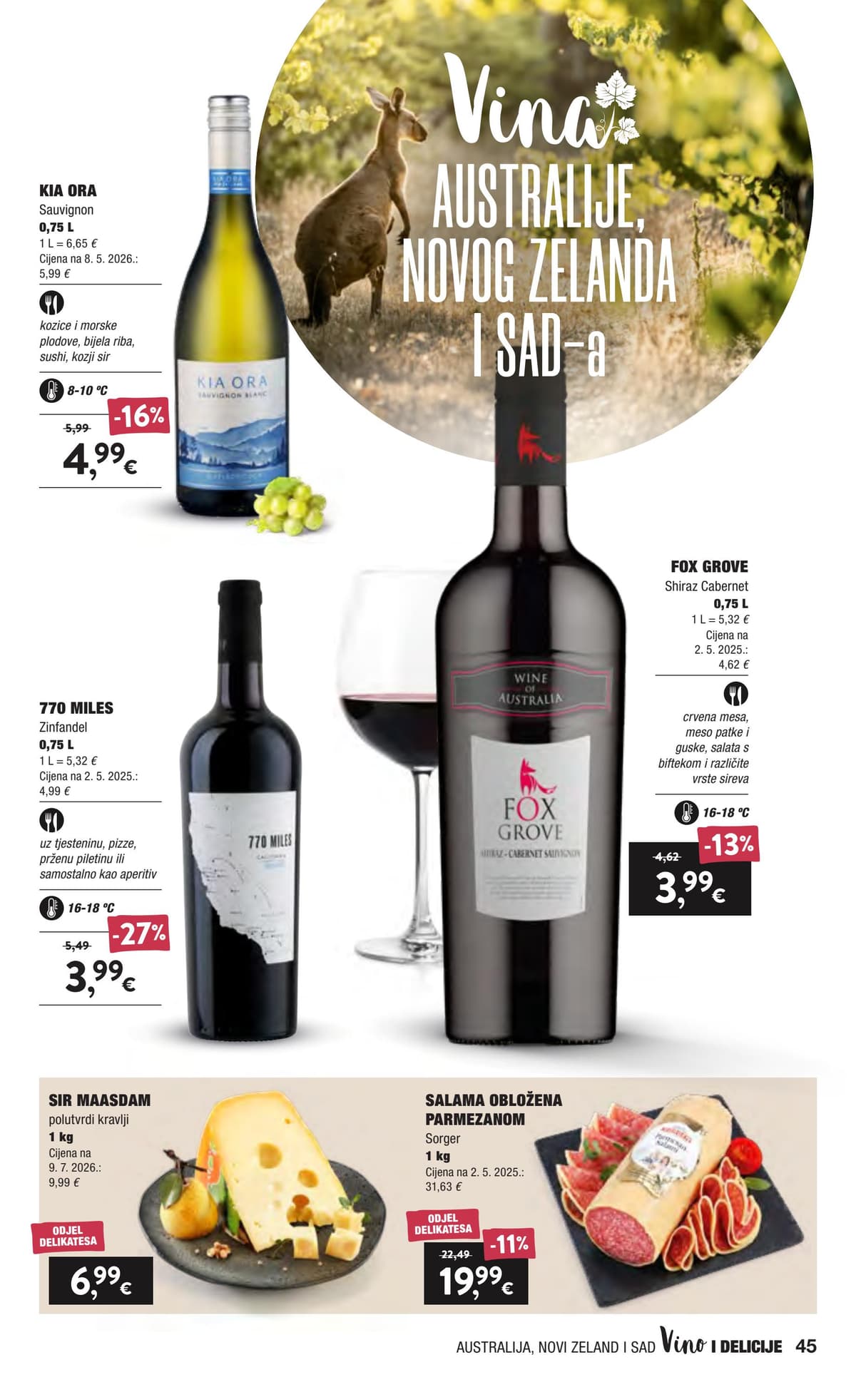 Stranica 45. Interspar kataloga - Vino i delicije