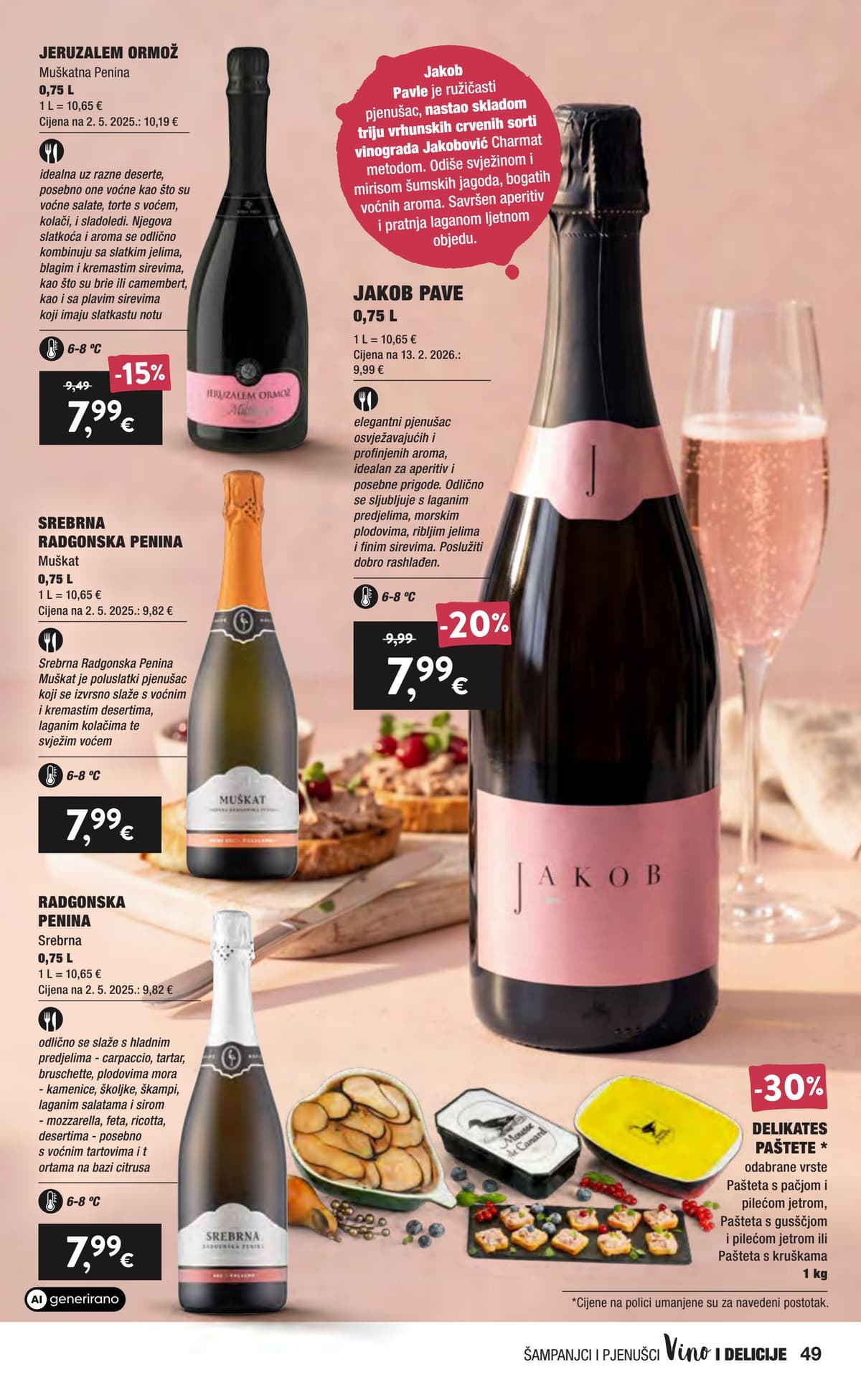 Stranica 49. Interspar kataloga - Vino i delicije od 17.09.2026.