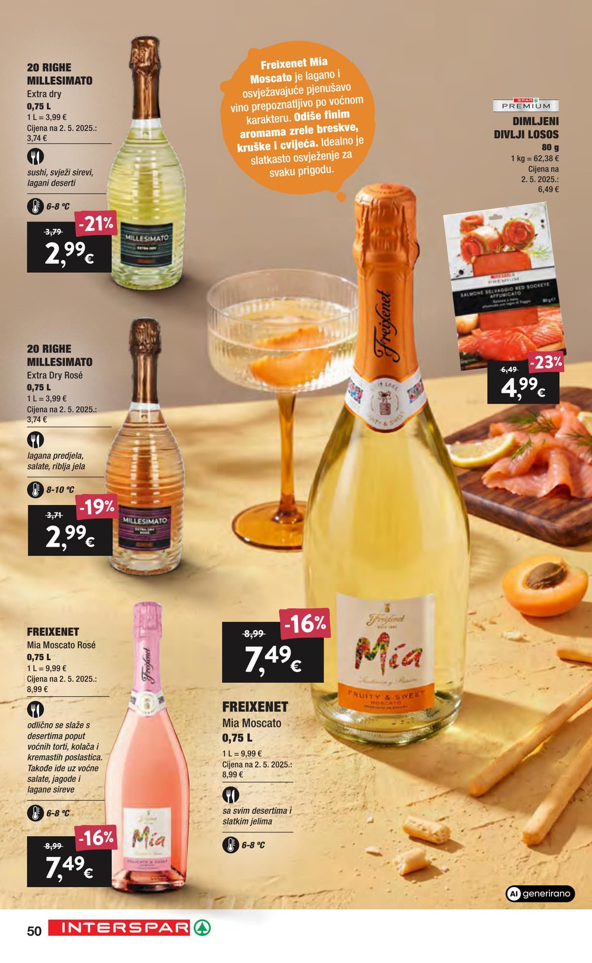 Stranica 50. Interspar kataloga - Vino i delicije
