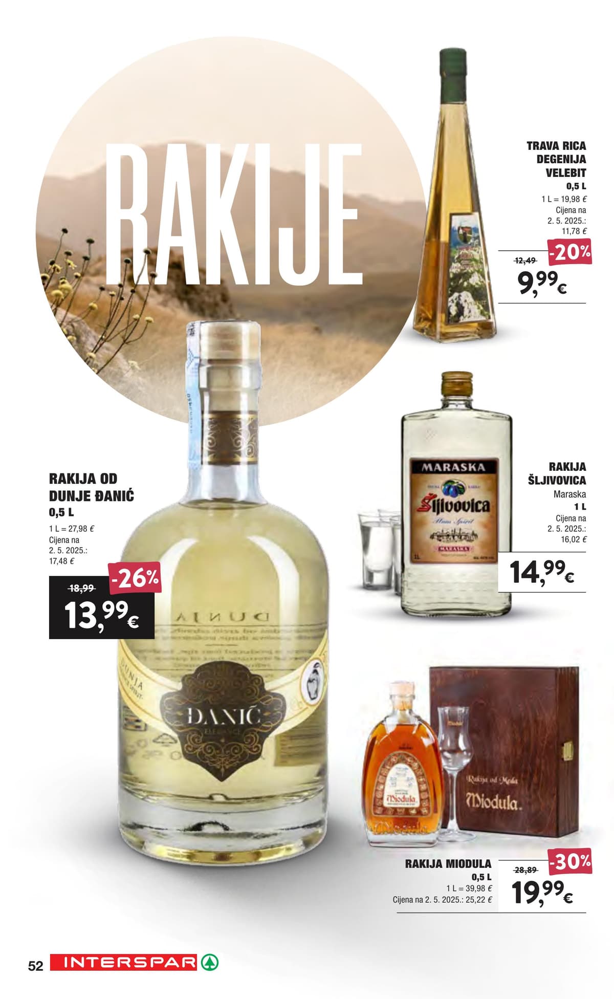 Stranica 52. Interspar kataloga - Vino i delicije od 17.09.2026.