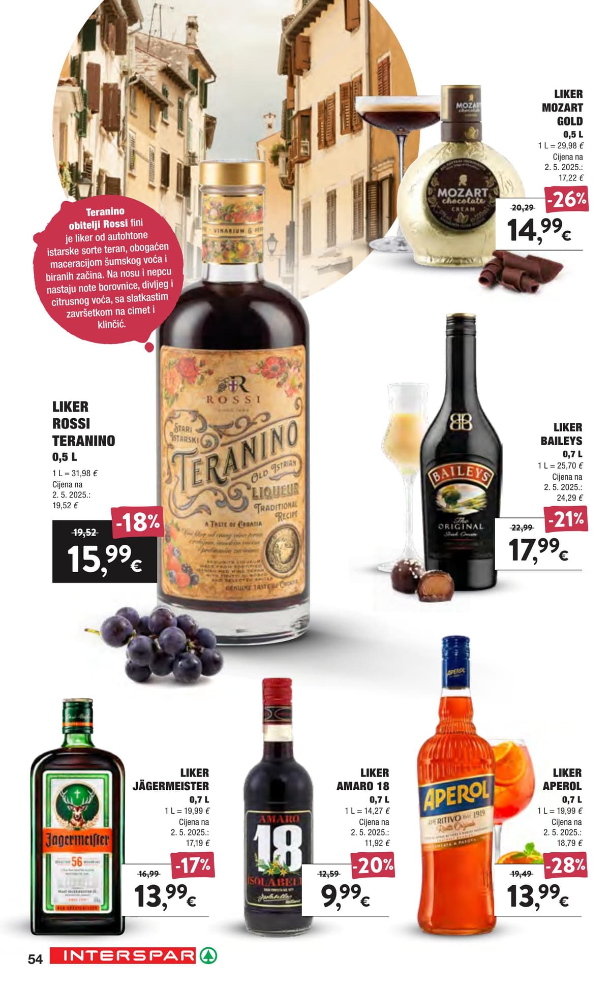 Stranica 54. Interspar kataloga - Vino i delicije od 17.09.2026.
