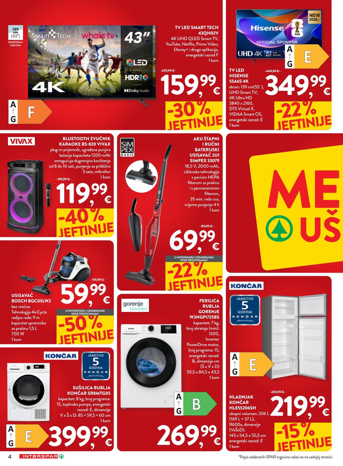 Stranica 4. Interspar kataloga - Mega Uštede
