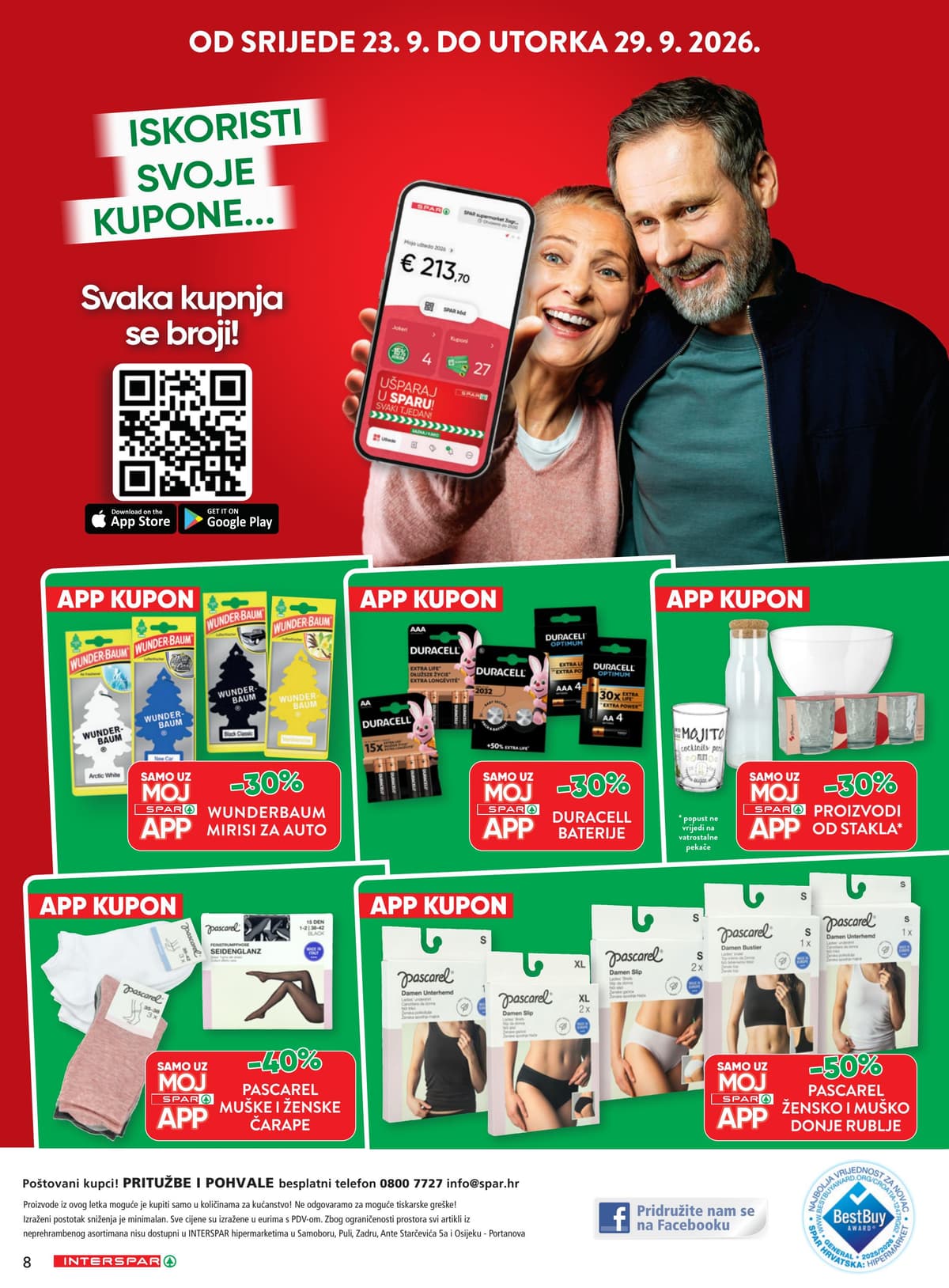 Stranica 8. Interspar kataloga - Mega Uštede