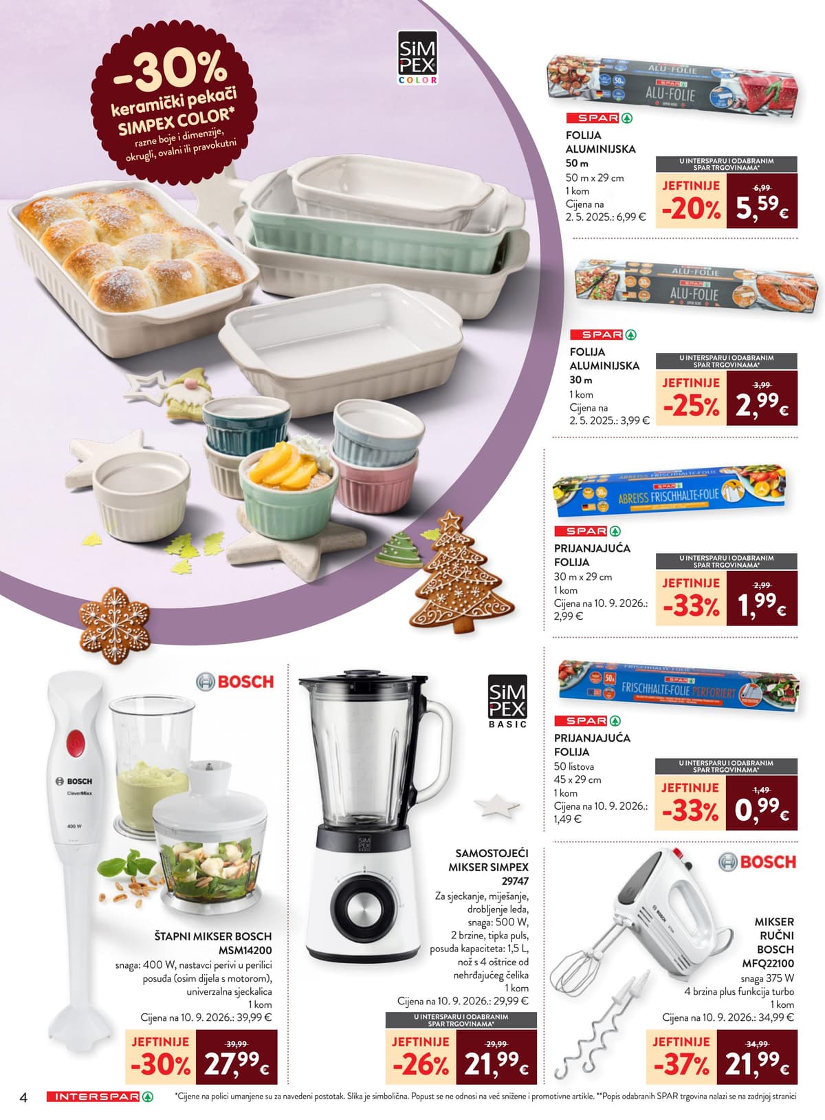 Stranica 6. Interspar kataloga - Vrijeme je za kolače
