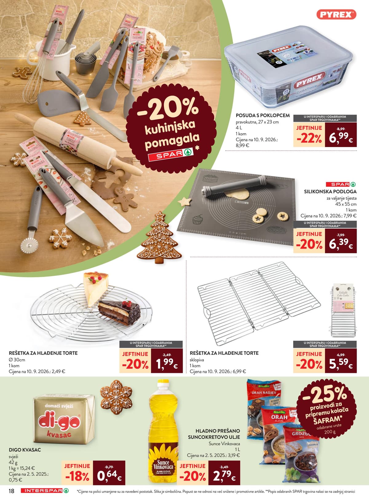 Stranica 20. Interspar kataloga - Vrijeme je za kolače od 16.10.2026.