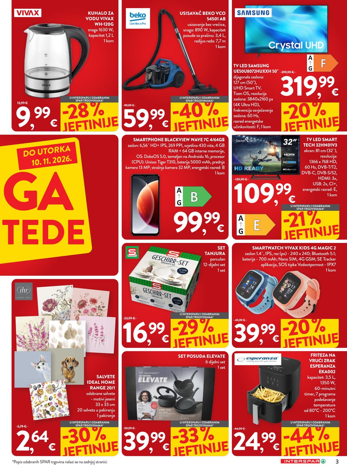 Stranica 3. Interspar kataloga - Mega uštede