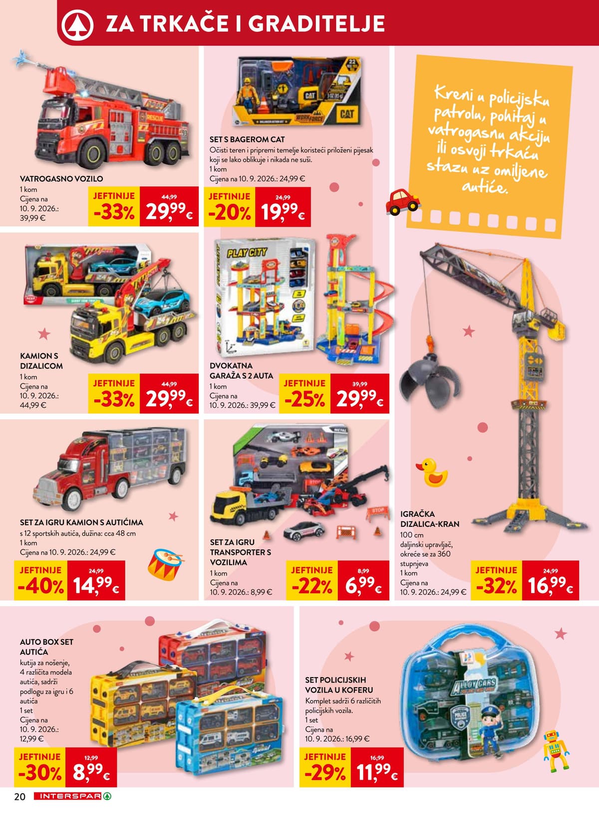 Stranica 20. Interspar kataloga - Svijet Igračaka od 31.10.2026.