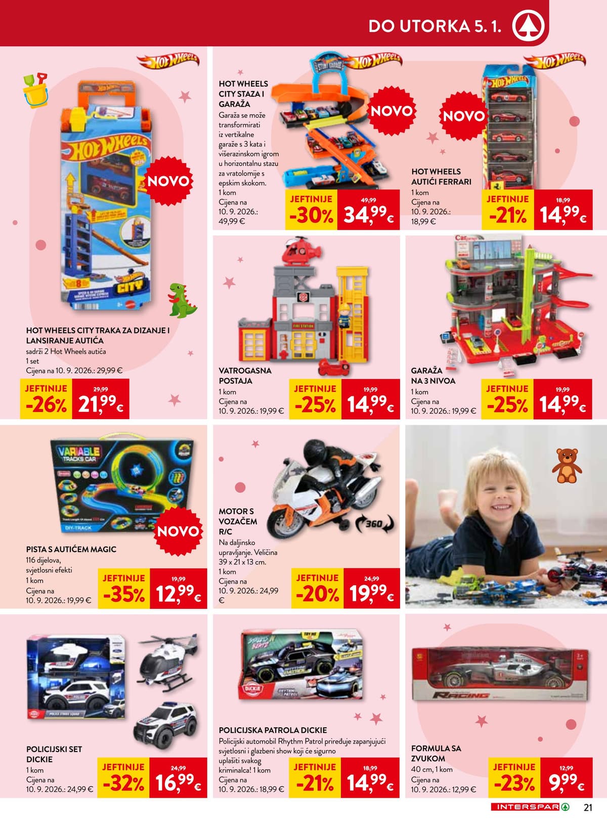Stranica 21. Interspar kataloga - Svijet Igračaka od 31.10.2026.