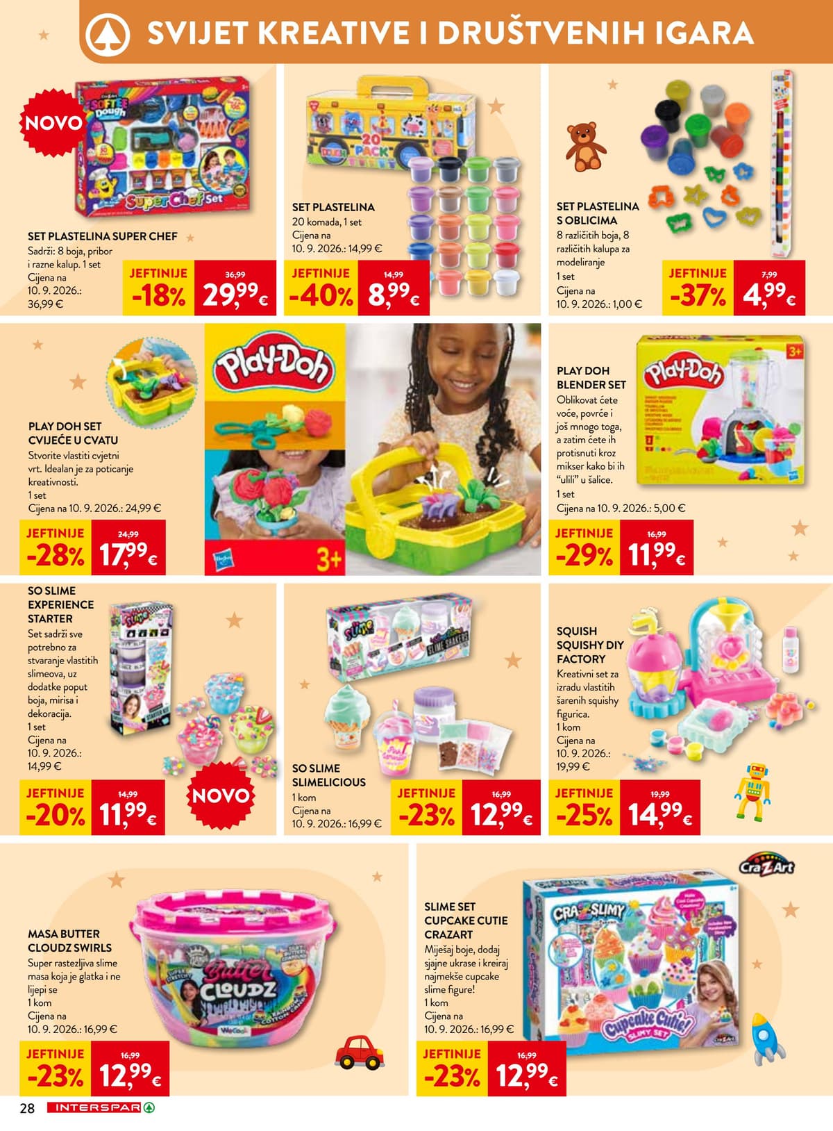 Stranica 28. Interspar kataloga - Svijet Igračaka