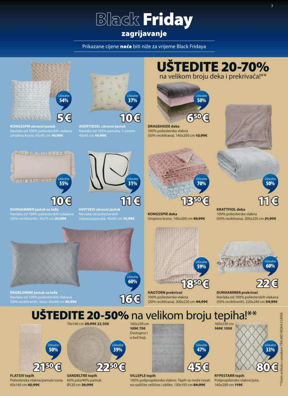 Stranica 3. Jysk kataloga - Black Friday
