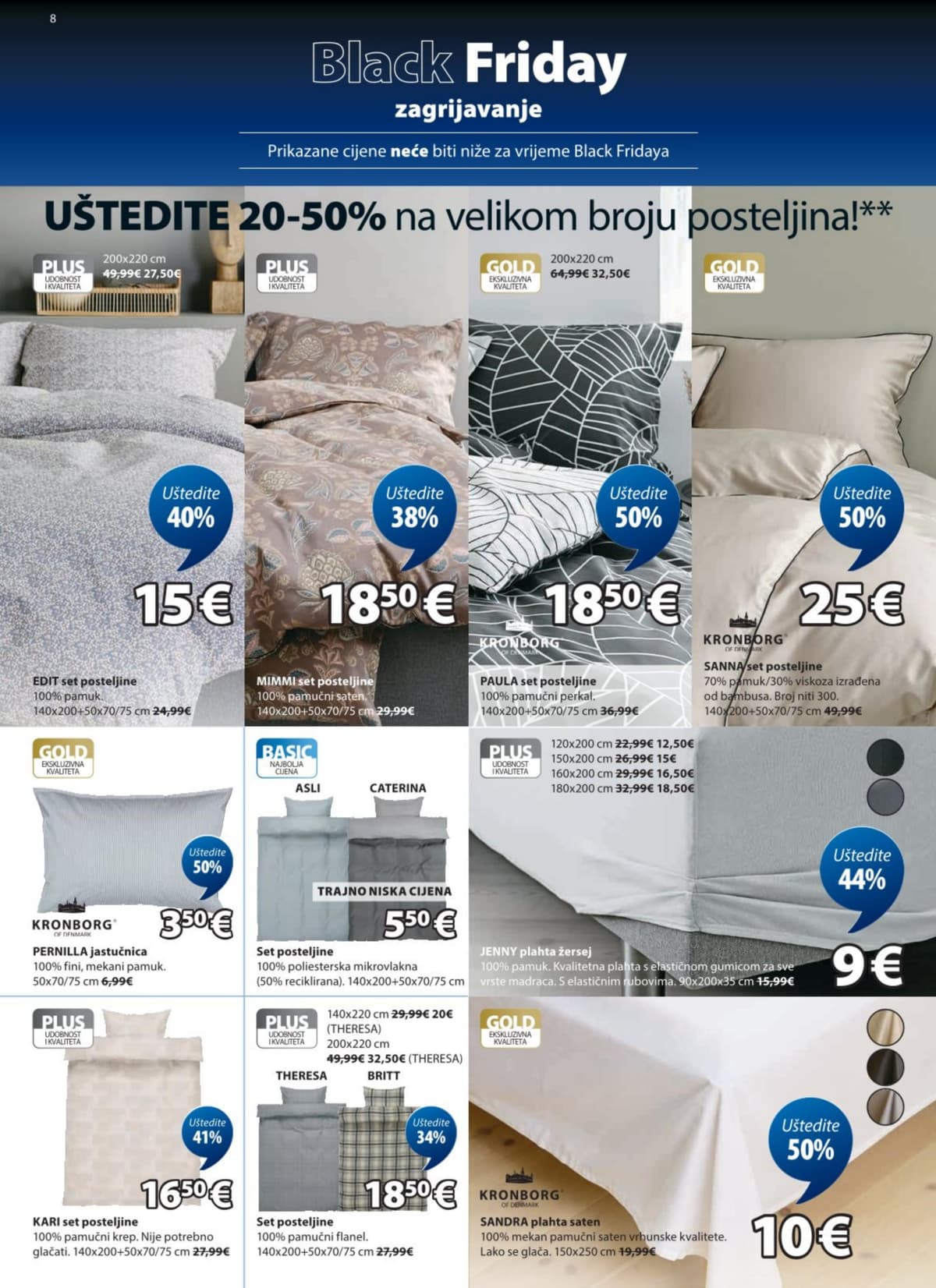 Stranica 8. Jysk kataloga - Black Friday