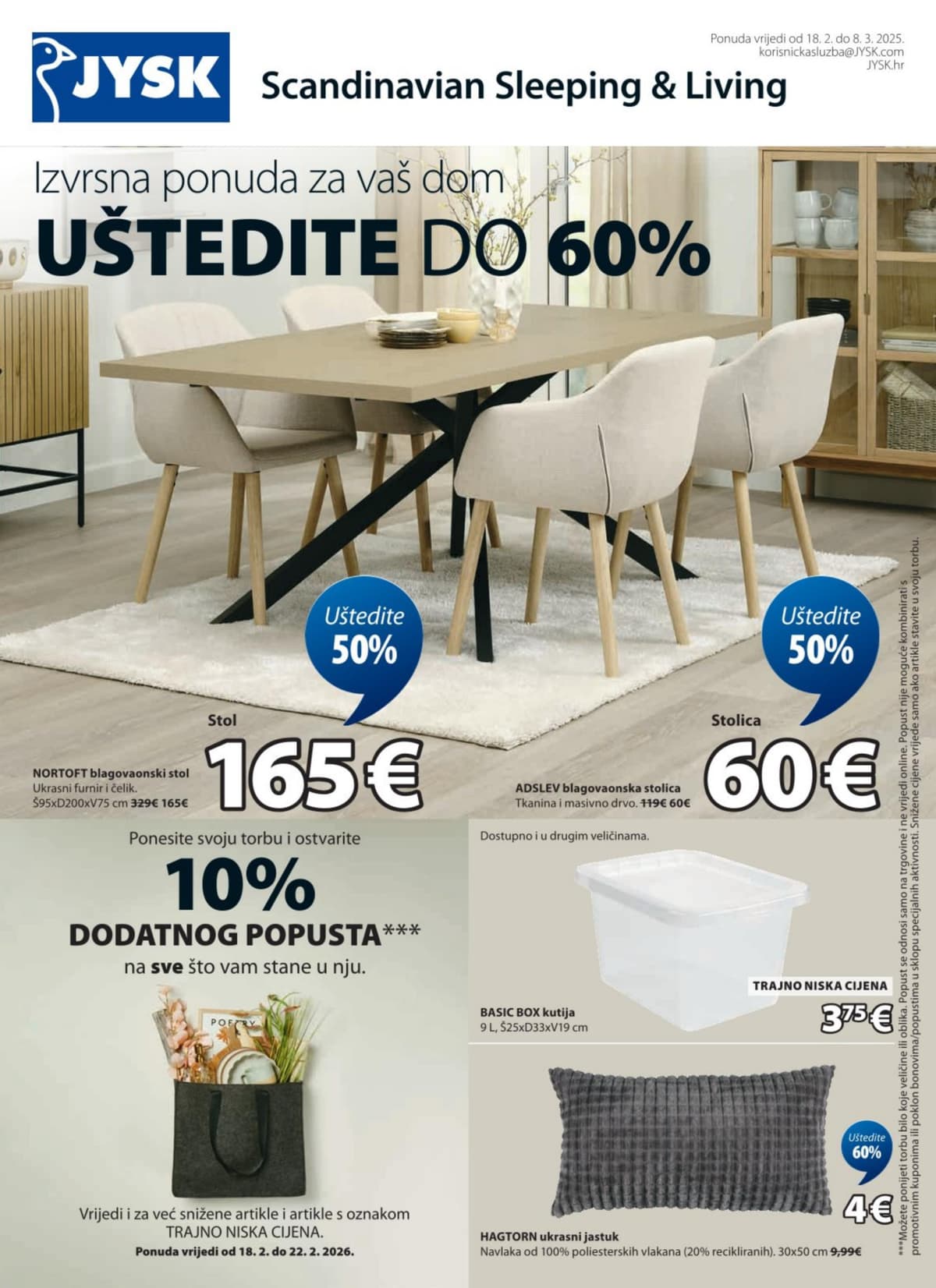 Stranica 1. Jysk kataloga - Akcijska Ponuda
