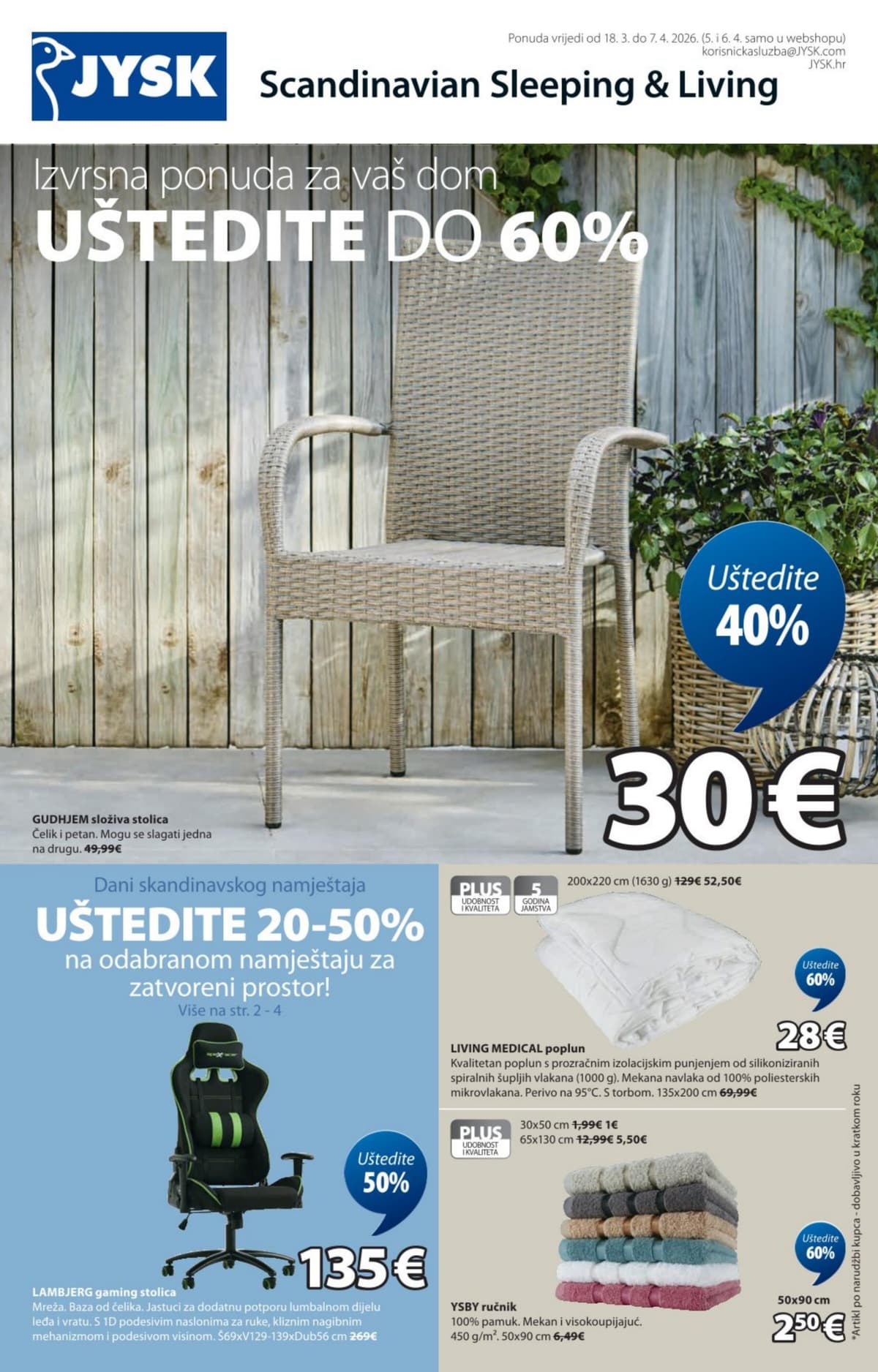 Stranica 1. Jysk kataloga - Akcijska Ponuda