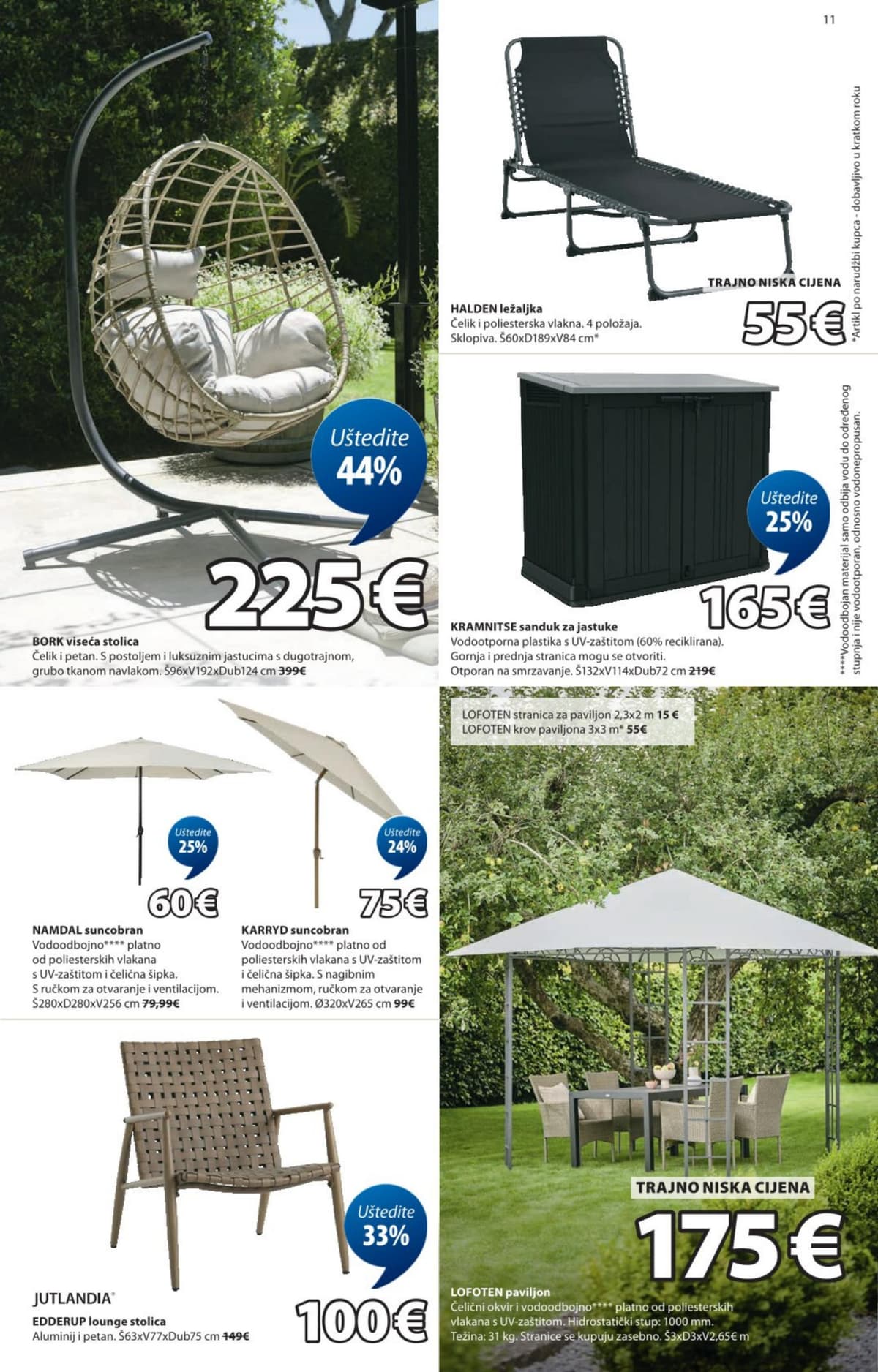 Stranica 11. Jysk kataloga - Akcijska Ponuda od 20.03.2026.