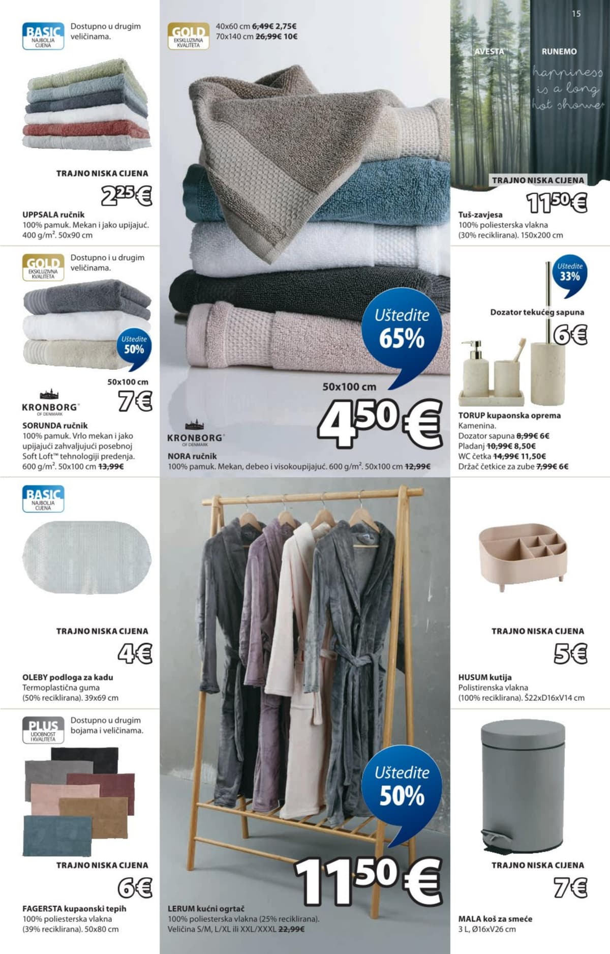 Stranica 15. Jysk kataloga - Akcijska Ponuda