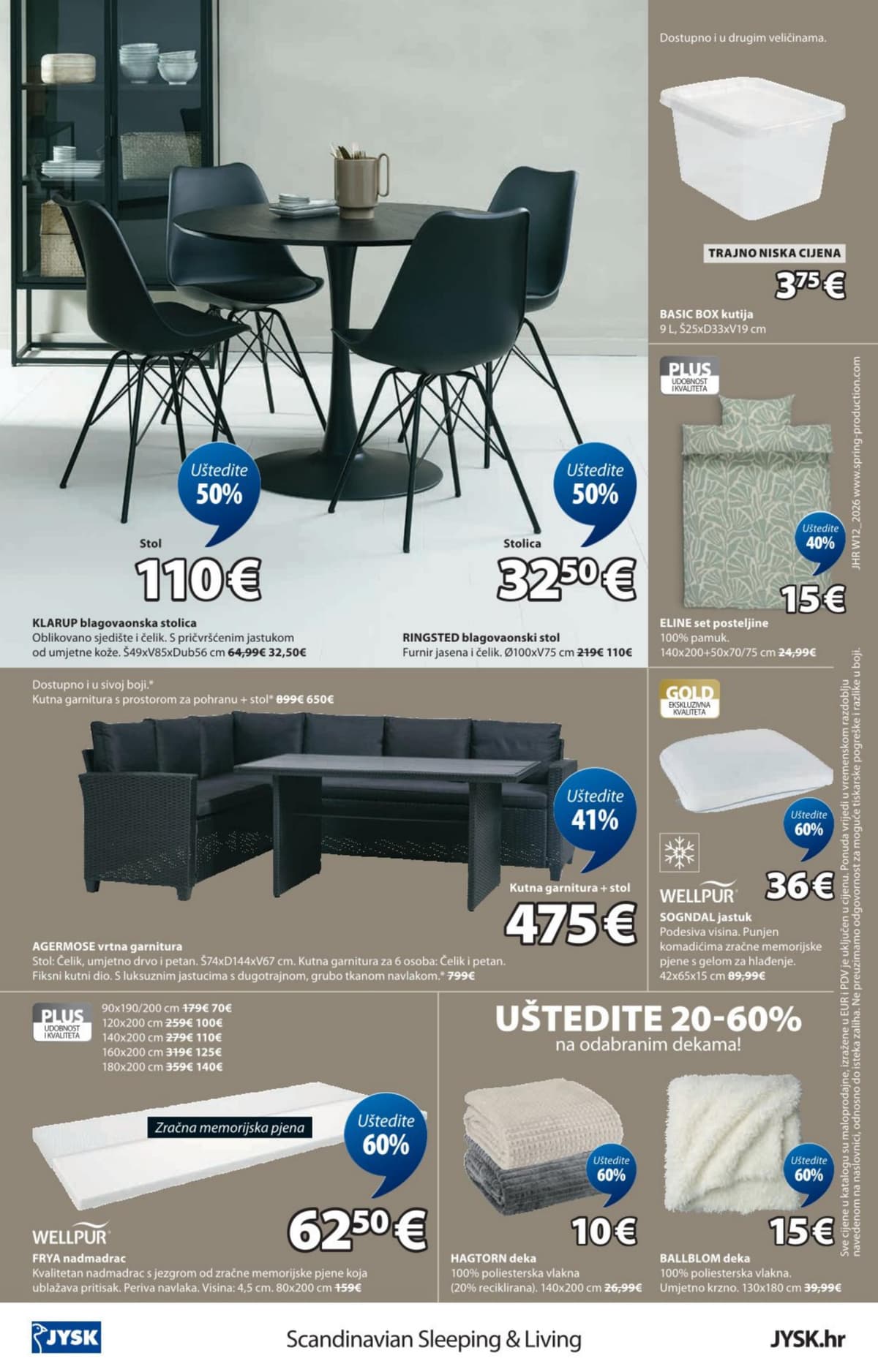 Stranica 16. Jysk kataloga - Akcijska Ponuda