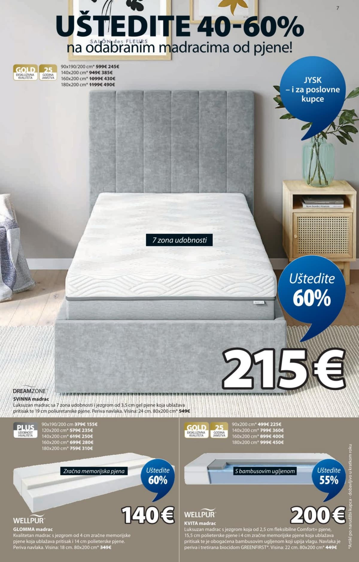 Stranica 7. Jysk kataloga - Akcijska Ponuda od 20.03.2026.