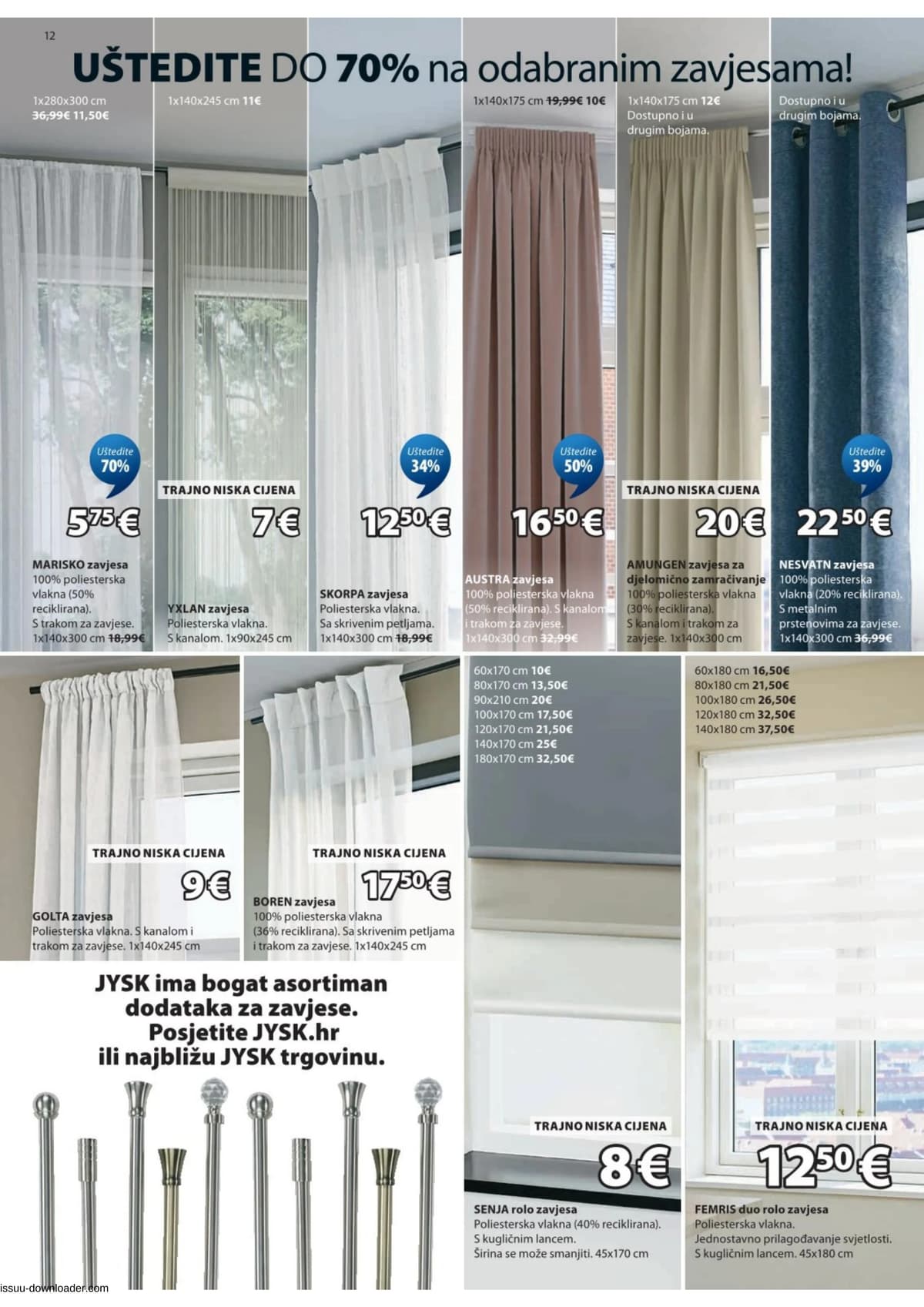 Stranica 12. Jysk kataloga - Akcijska Ponuda od 09.04.2026.