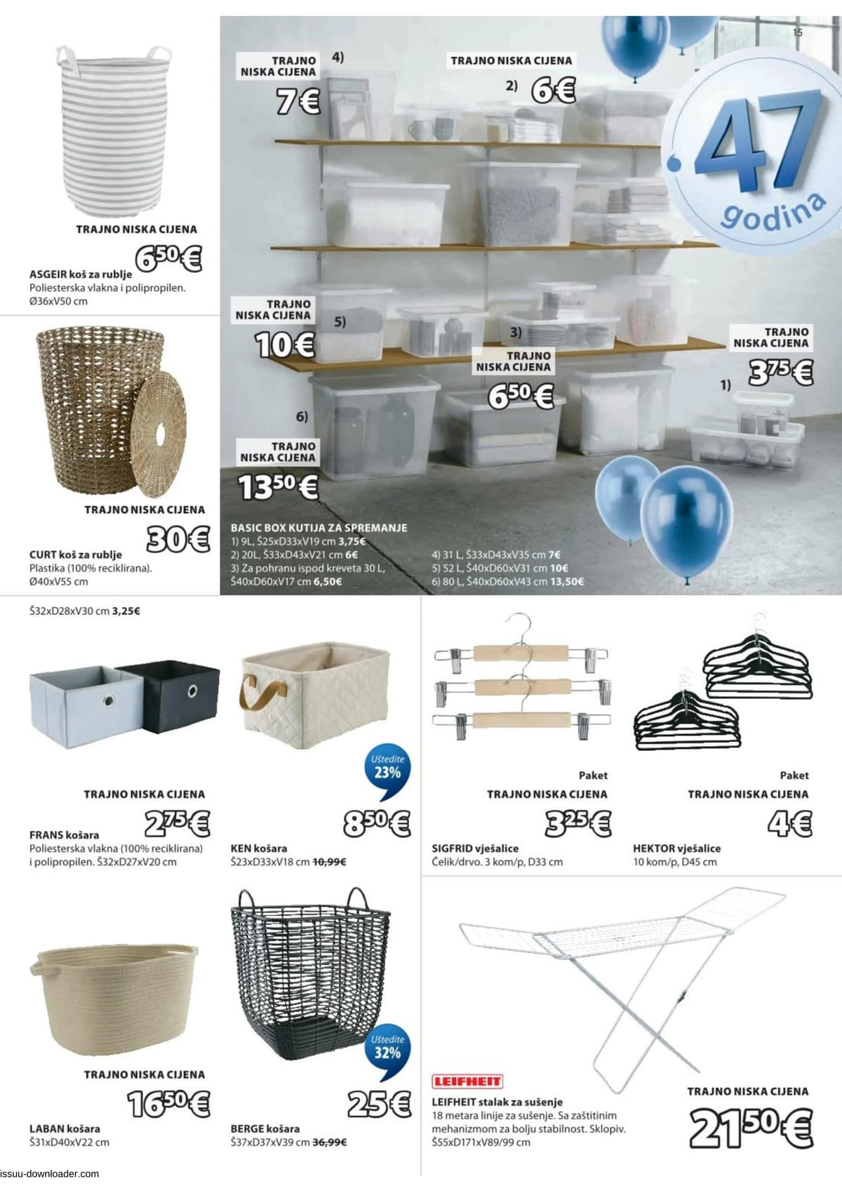 Stranica 15. Jysk kataloga - Akcijska Ponuda