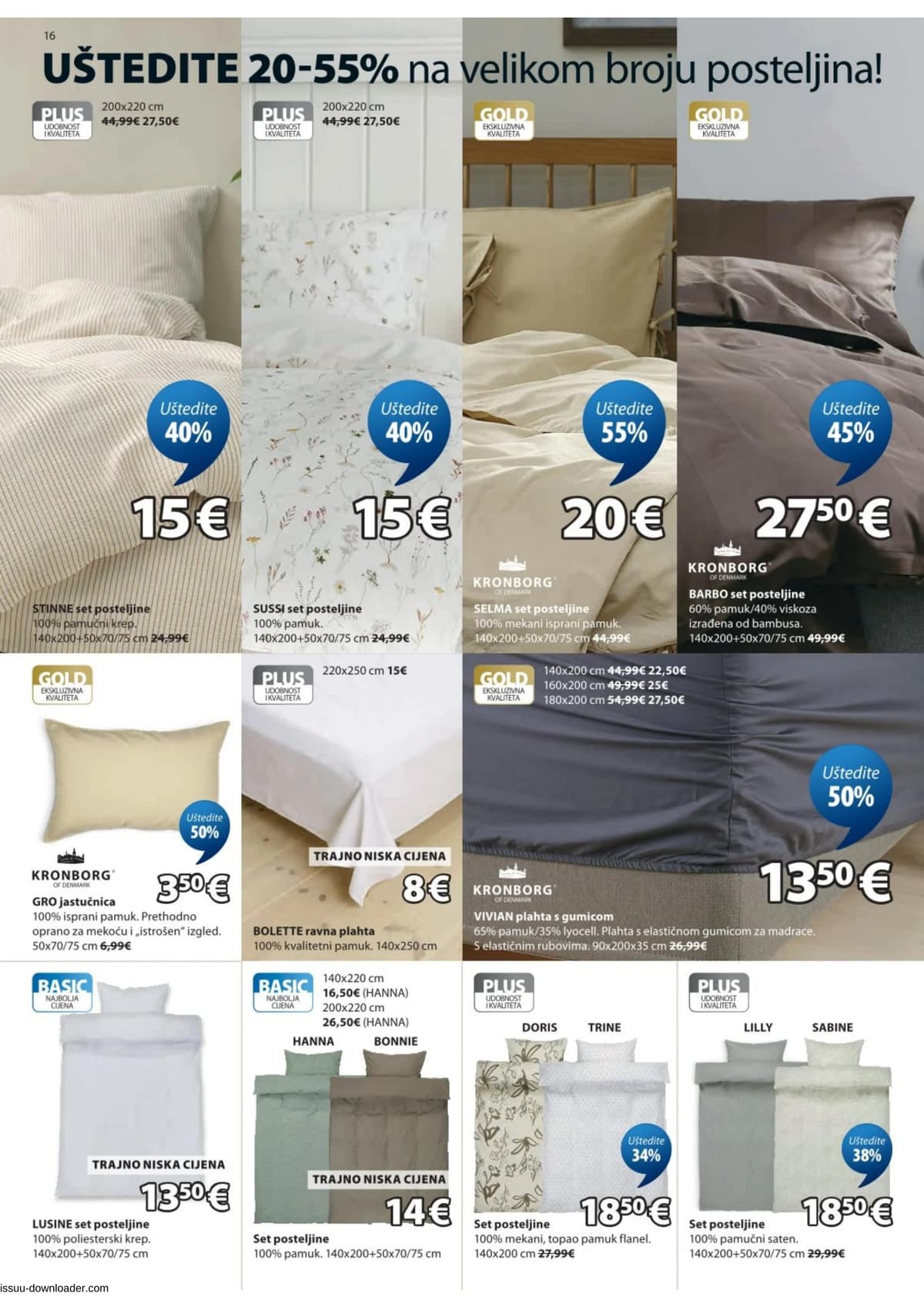 Stranica 16. Jysk kataloga - Akcijska Ponuda od 09.04.2026.