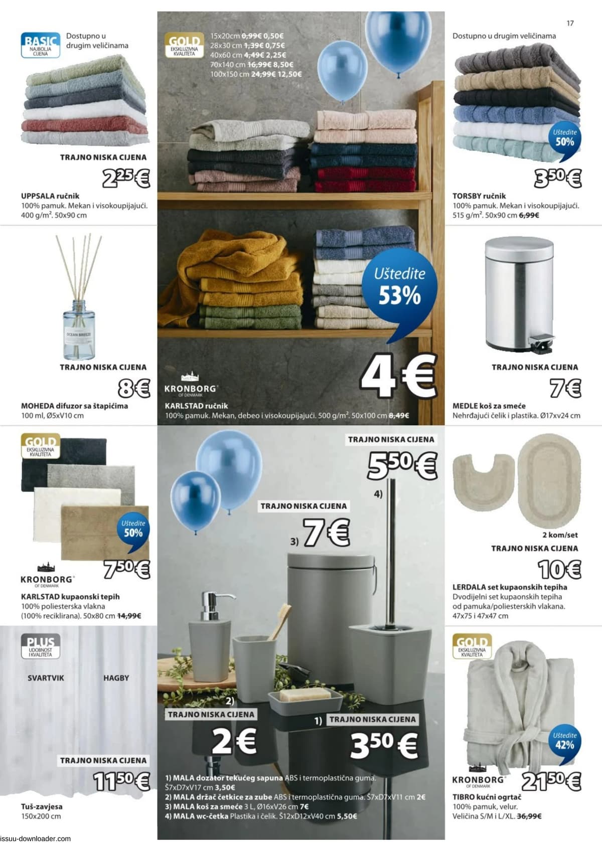 Stranica 17. Jysk kataloga - Akcijska Ponuda od 09.04.2026.