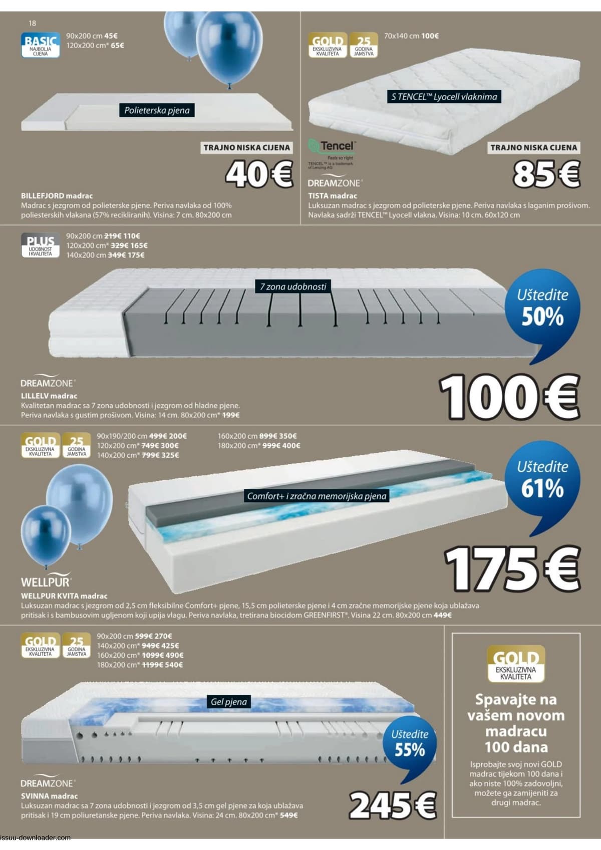 Stranica 18. Jysk kataloga - Akcijska Ponuda od 09.04.2026.
