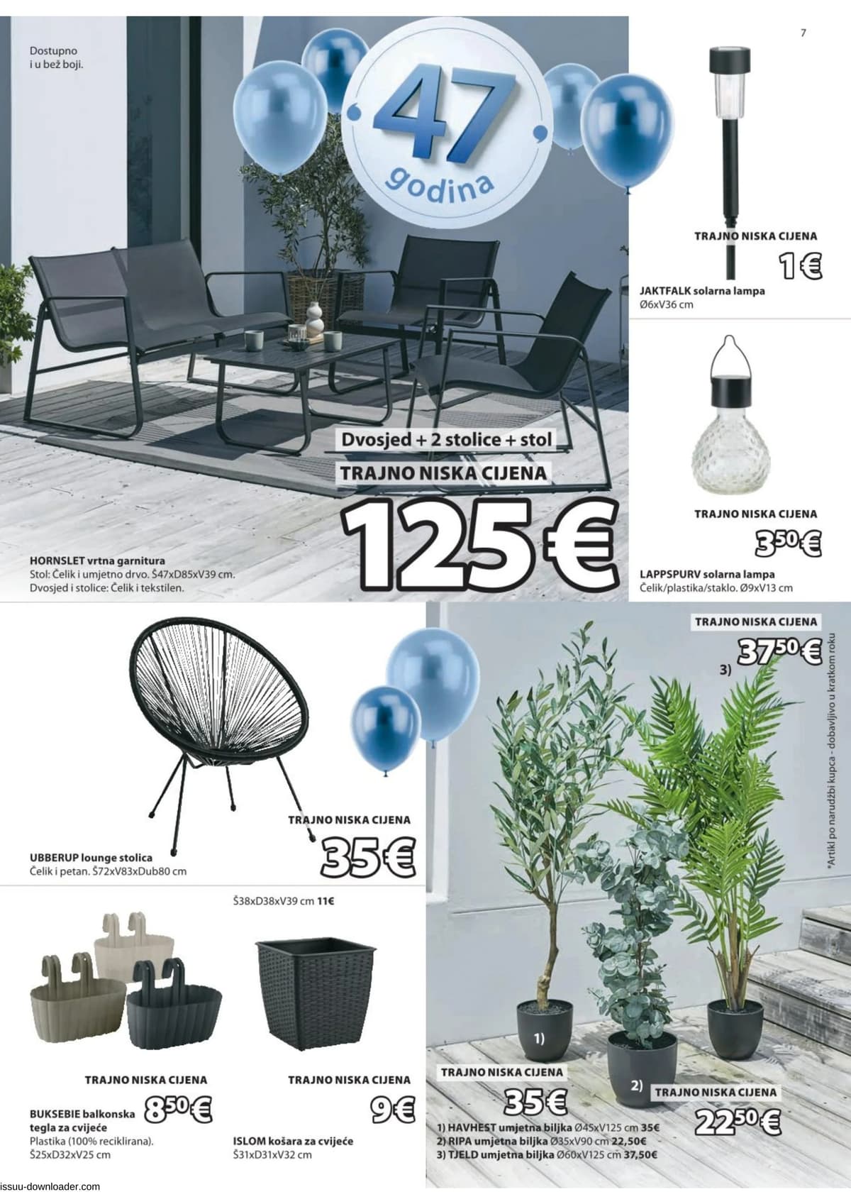 Stranica 7. Jysk kataloga - Akcijska Ponuda od 09.04.2026.