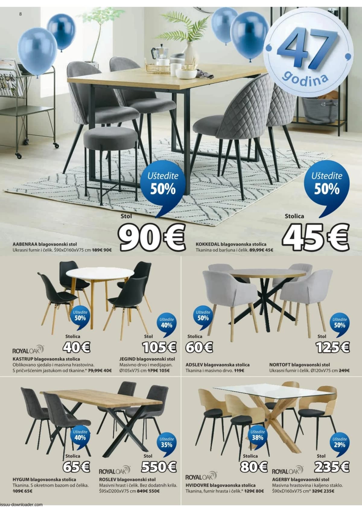 Stranica 8. Jysk kataloga - Akcijska Ponuda od 09.04.2026.