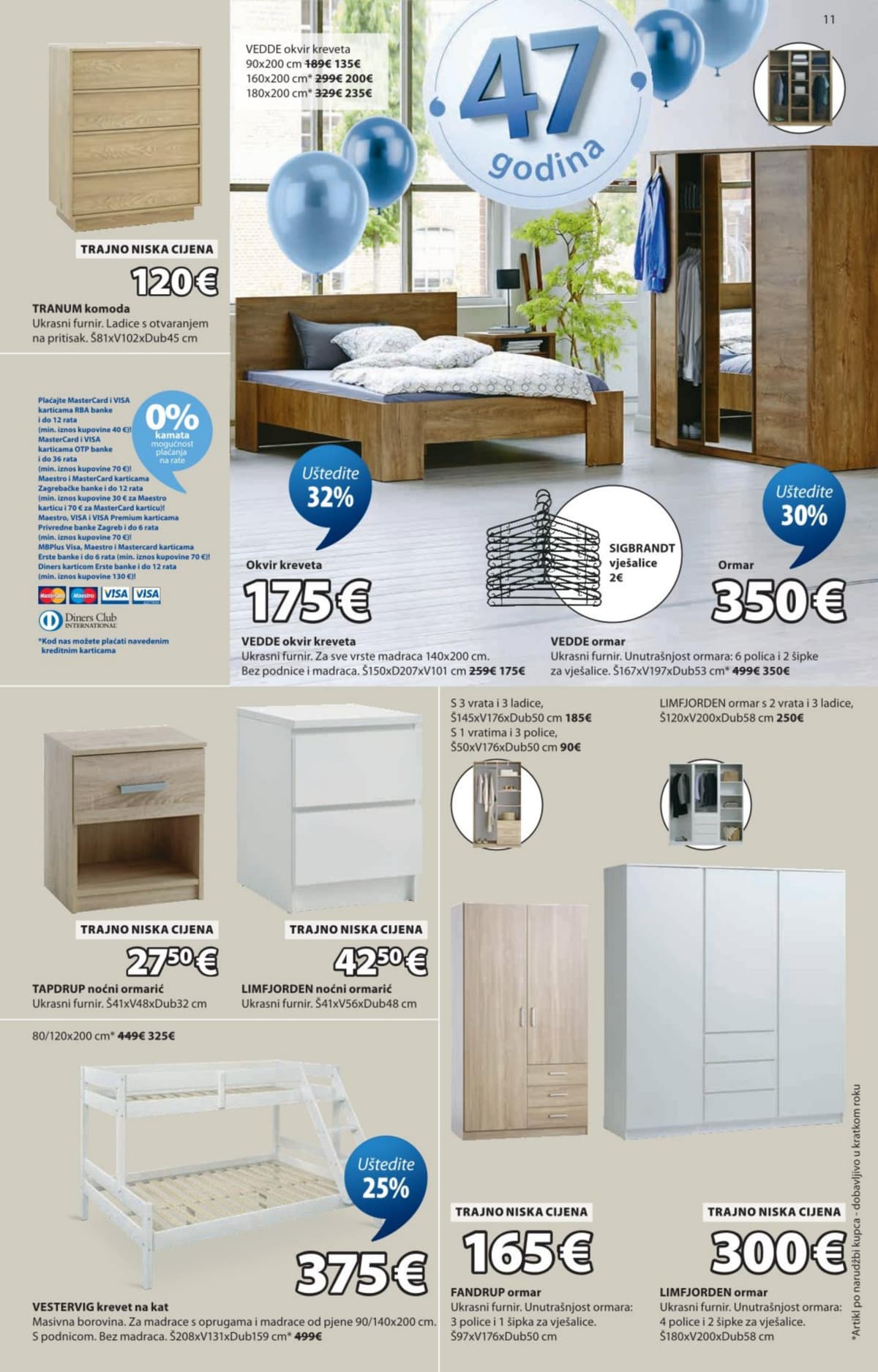 Stranica 11. Jysk kataloga - Uštedite do 65% od 16.04.2026.