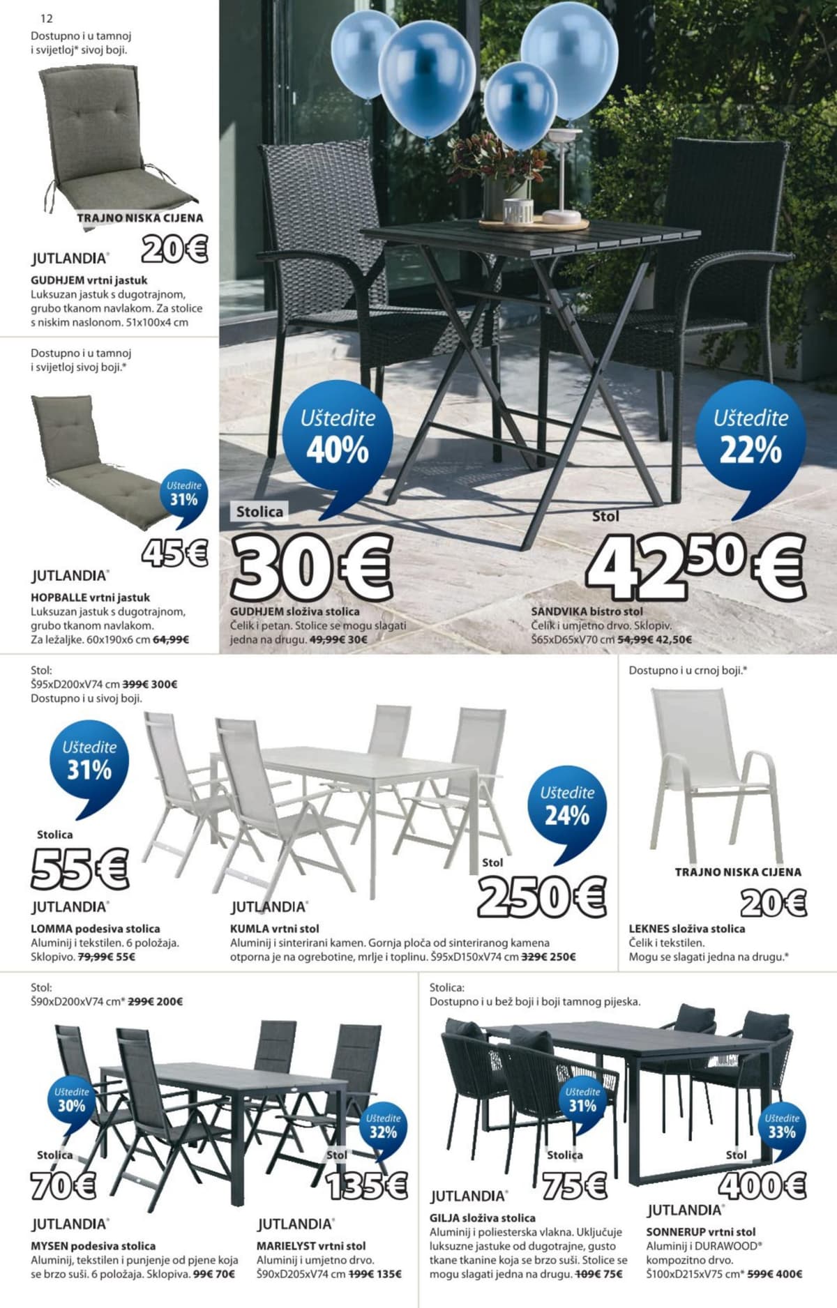 Stranica 12. Jysk kataloga - Uštedite do 65% od 16.04.2026.