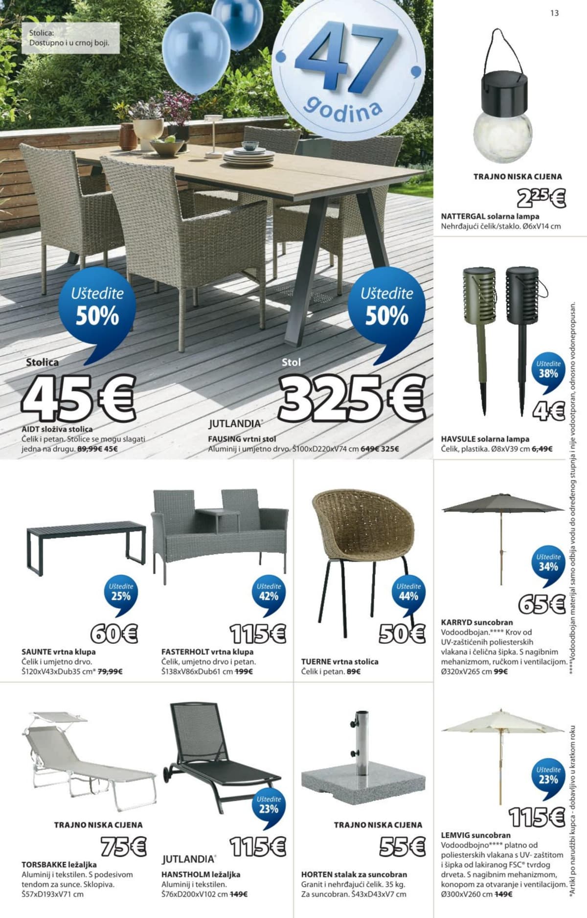 Stranica 13. Jysk kataloga - Uštedite do 65% od 16.04.2026.