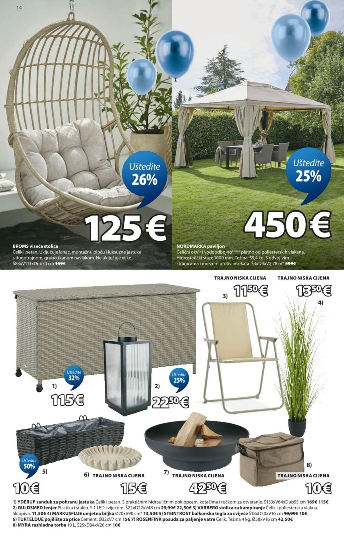 Stranica 14. Jysk kataloga - Uštedite do 65% od 16.04.2026.