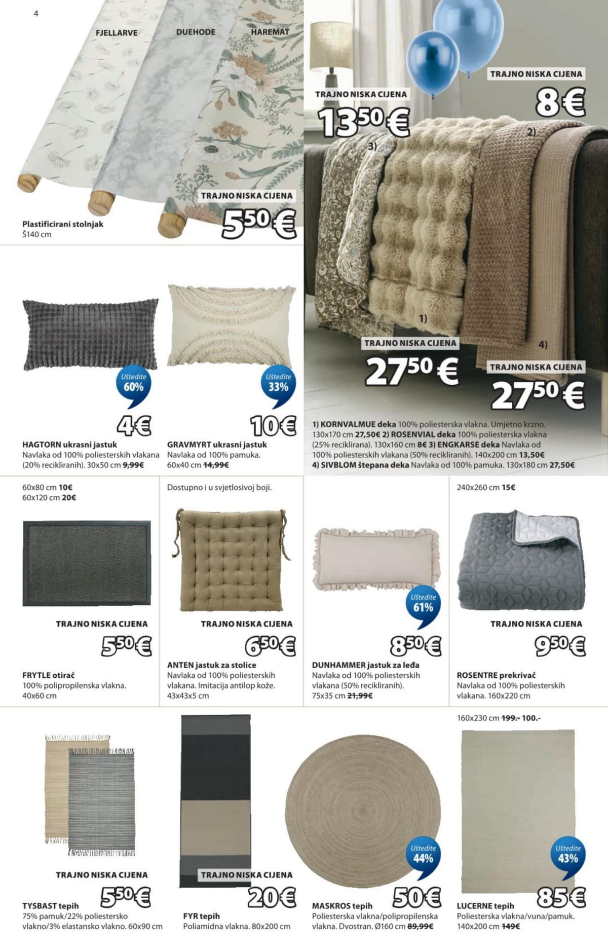 Stranica 4. Jysk kataloga - Uštedite do 65% od 16.04.2026.