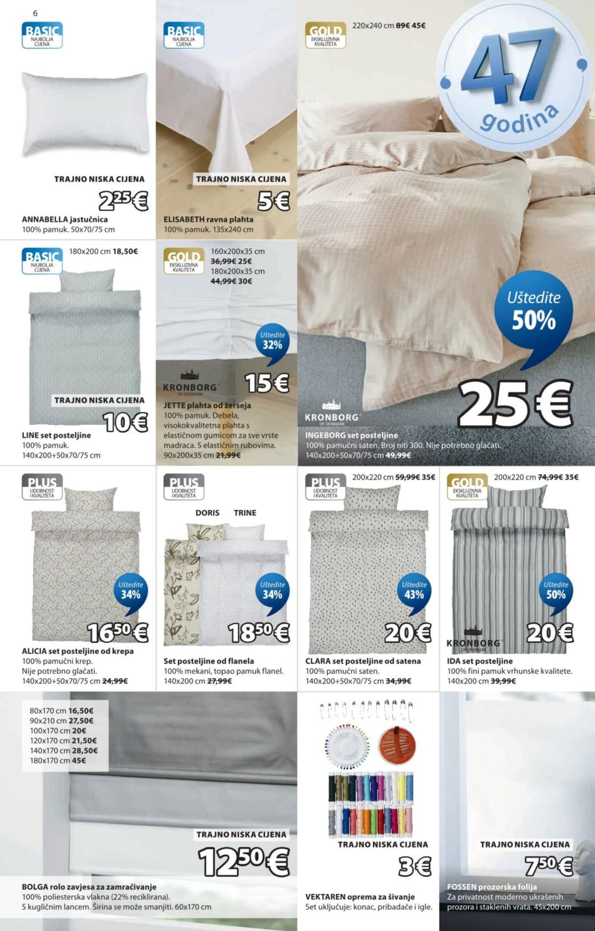 Stranica 6. Jysk kataloga - Uštedite do 65% od 16.04.2026.