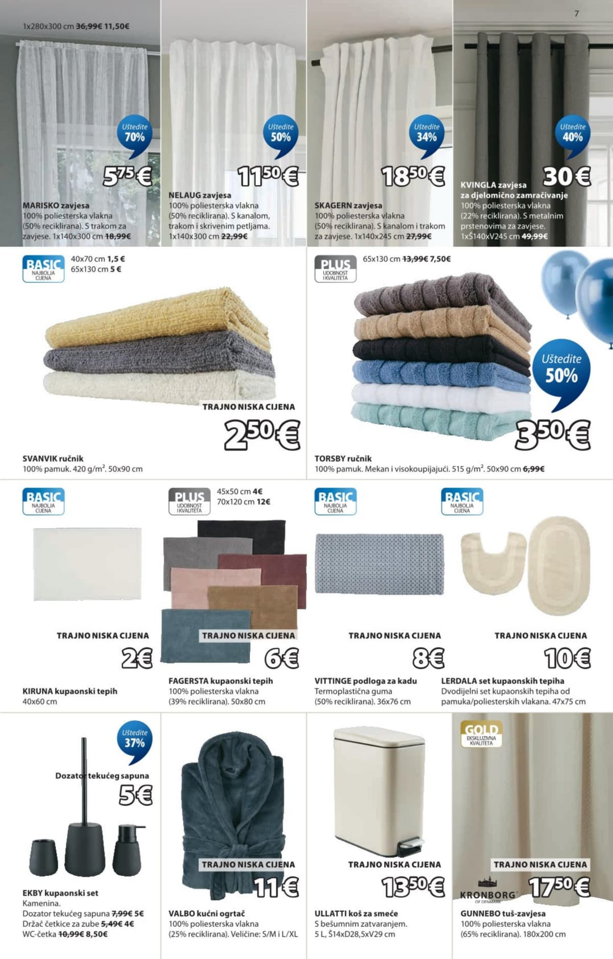 Stranica 7. Jysk kataloga - Uštedite do 65% od 16.04.2026.