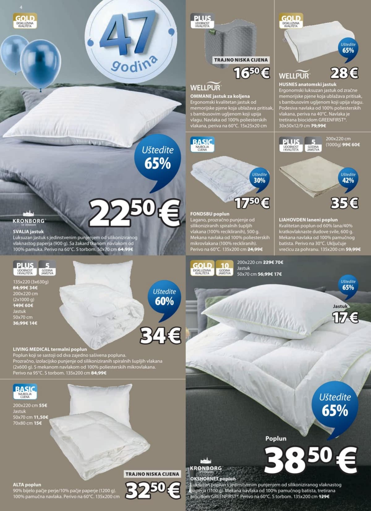 Stranica 4. Jysk kataloga - Akcijska Ponuda od 06.05.2026.