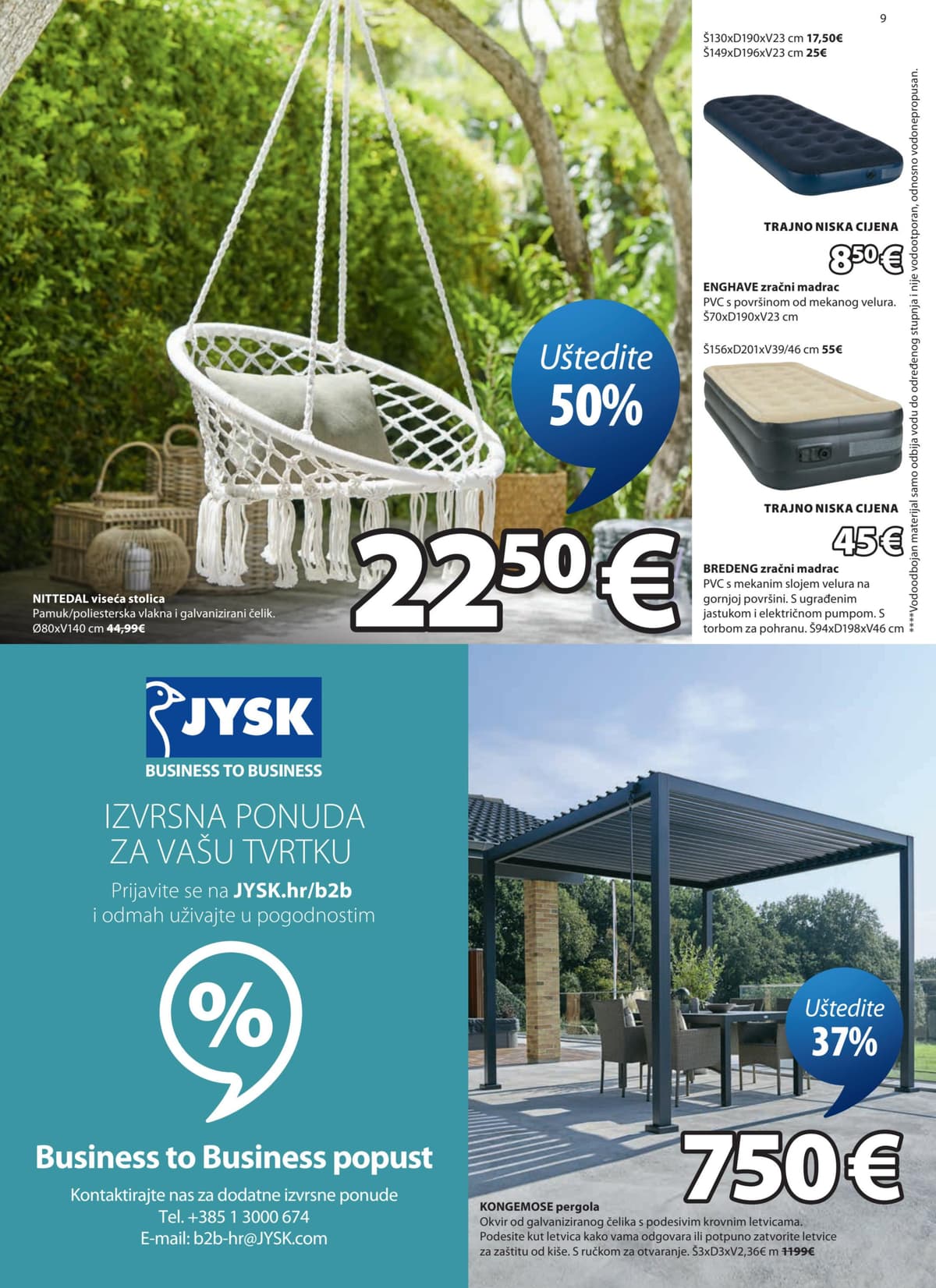 Stranica 10. Jysk kataloga - Akcijska Ponuda od 03.06.2026.