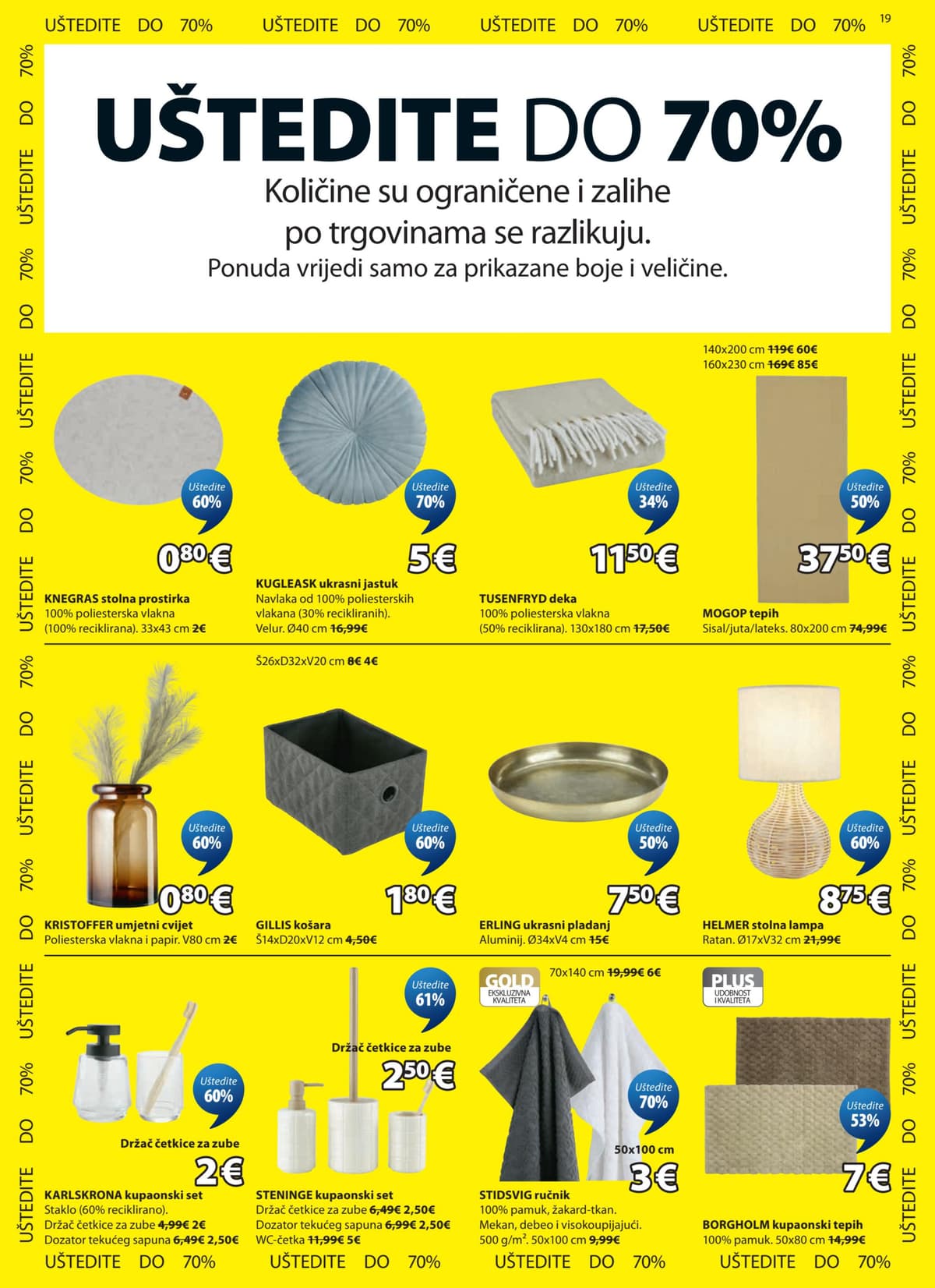 Stranica 20. Jysk kataloga - Akcijska Ponuda od 03.06.2026.