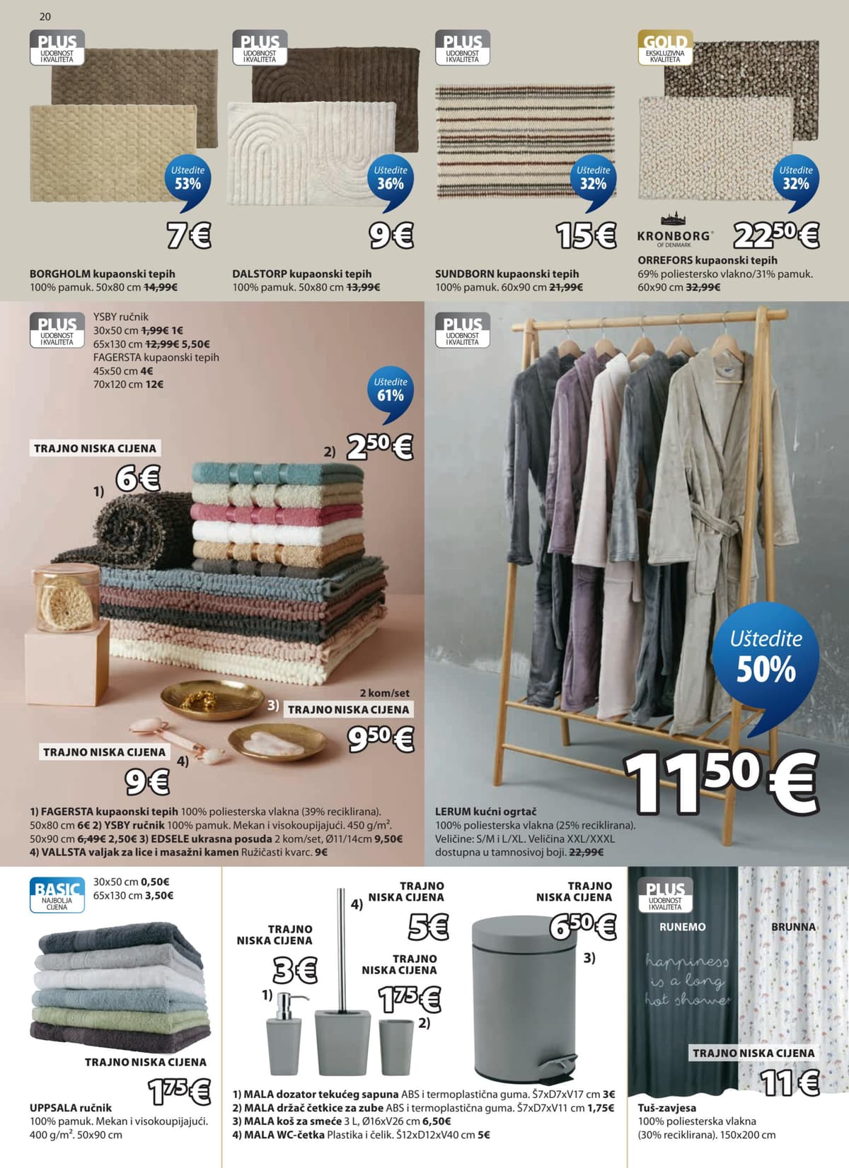 Stranica 21. Jysk kataloga - Akcijska Ponuda